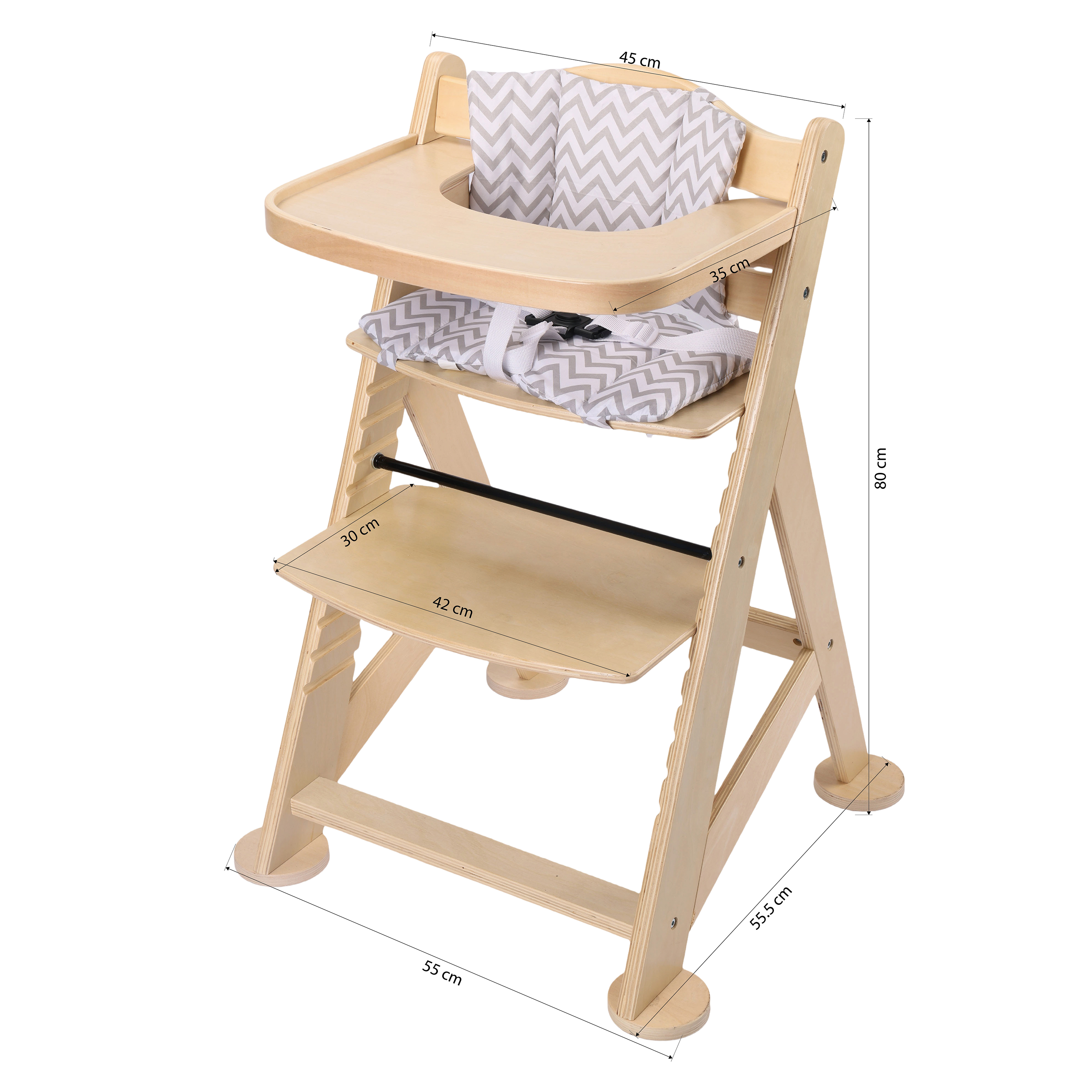 Sunny Fynn High Chair Natural