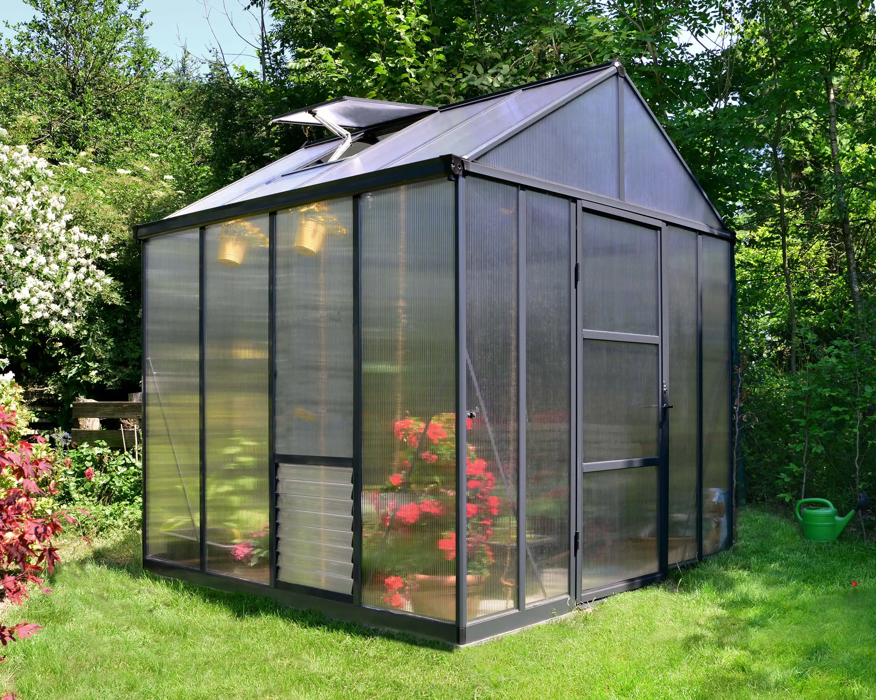 Canopia Glory 244X244X250 cm Tuinkas Grijs Meerwandig-7290108130003 Canopia Glory 244X244X250 cm Tuinkas Grijs Meerwandig
