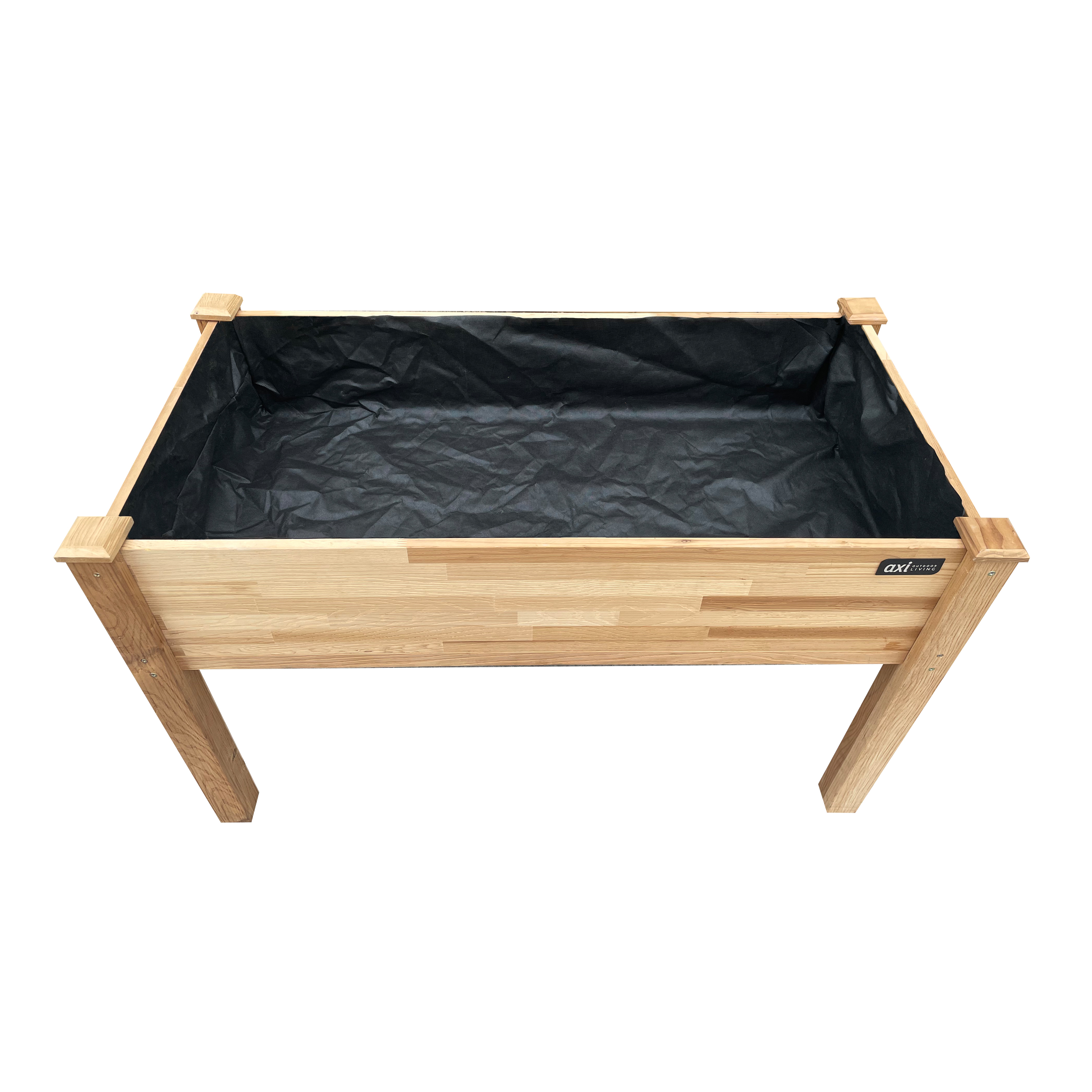 AXI Raised Planter Brown