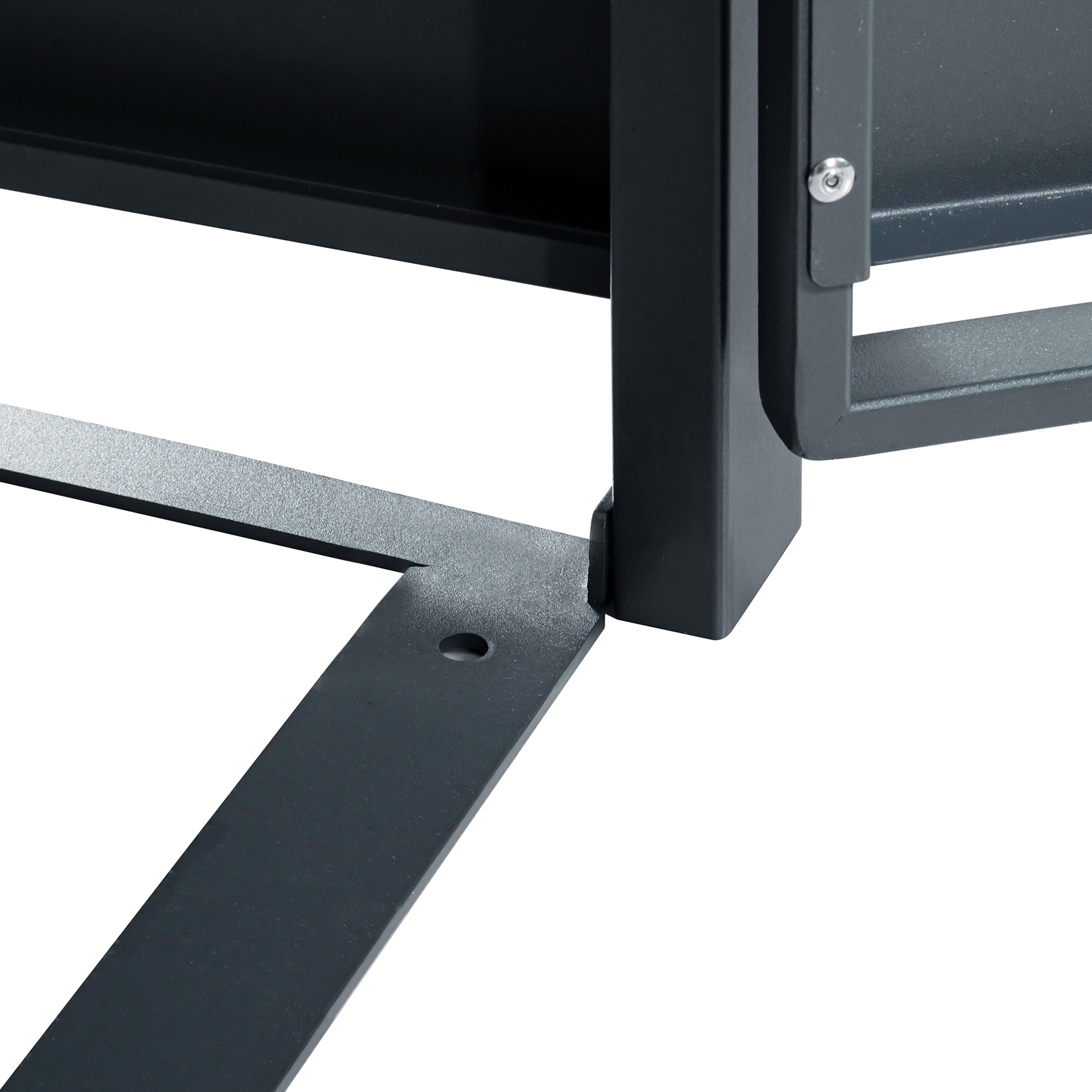 AXI Lucas Metal Garbage Bin Shed Anthracite - 1 Garbage Bin