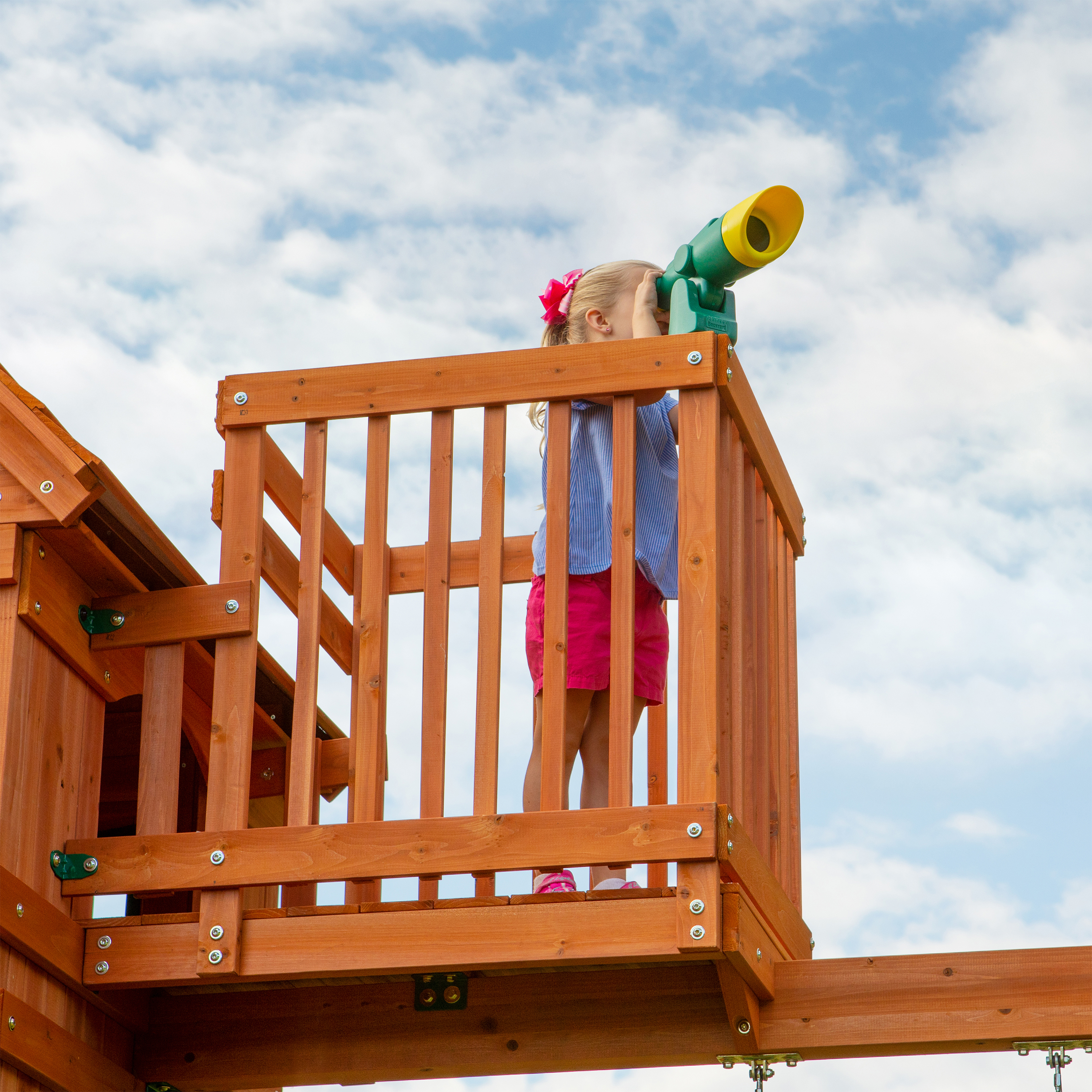 Backyard Discovery Skyfort II Climbing Frame