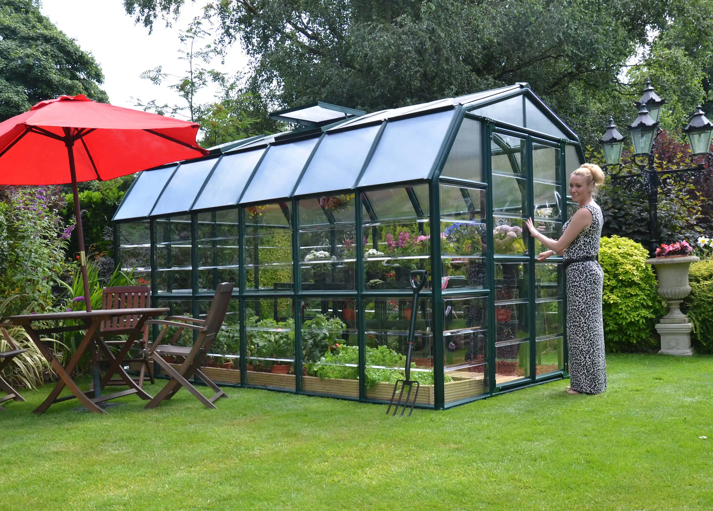 Canopia Grand Gardener 389X265X238 cm Tuinkas Groen Helder Hybride