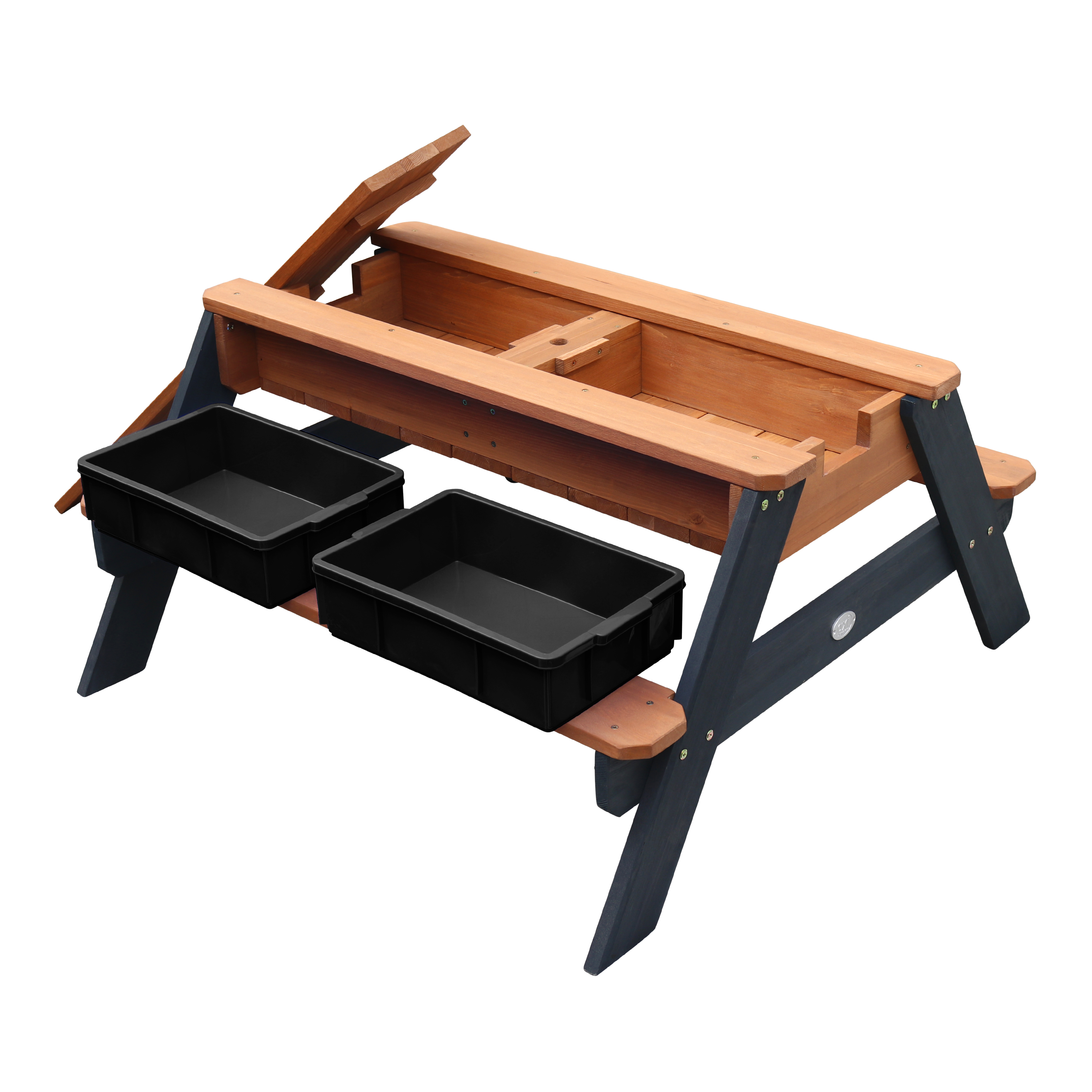 Bellagio Fidenza picknicktafel balkon 220x85x75cm - Laagste Bellagio Fidenza picknicktafel balkon 220x85x75cm - Laagste