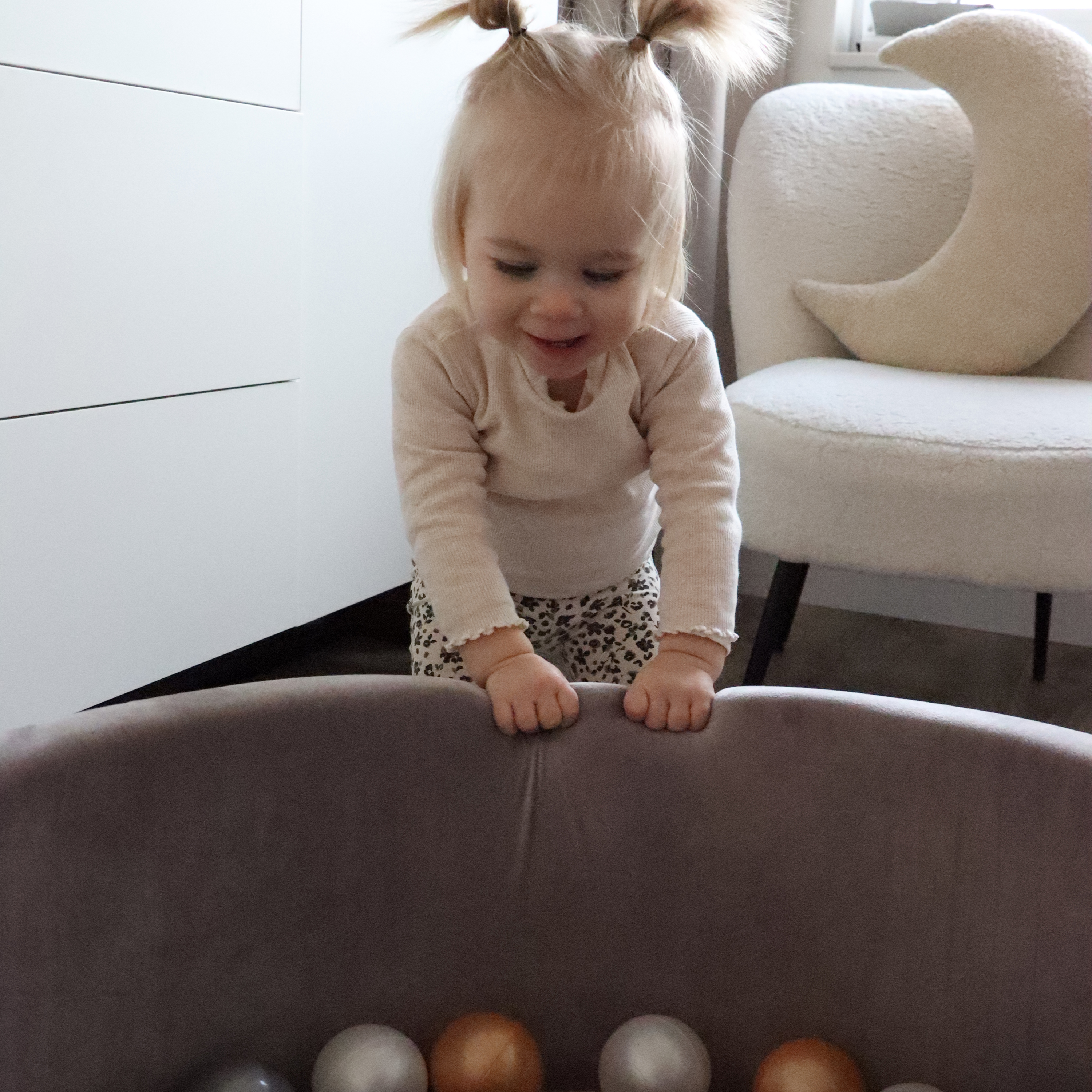 Sunny Boaz Ball Pit - Grey