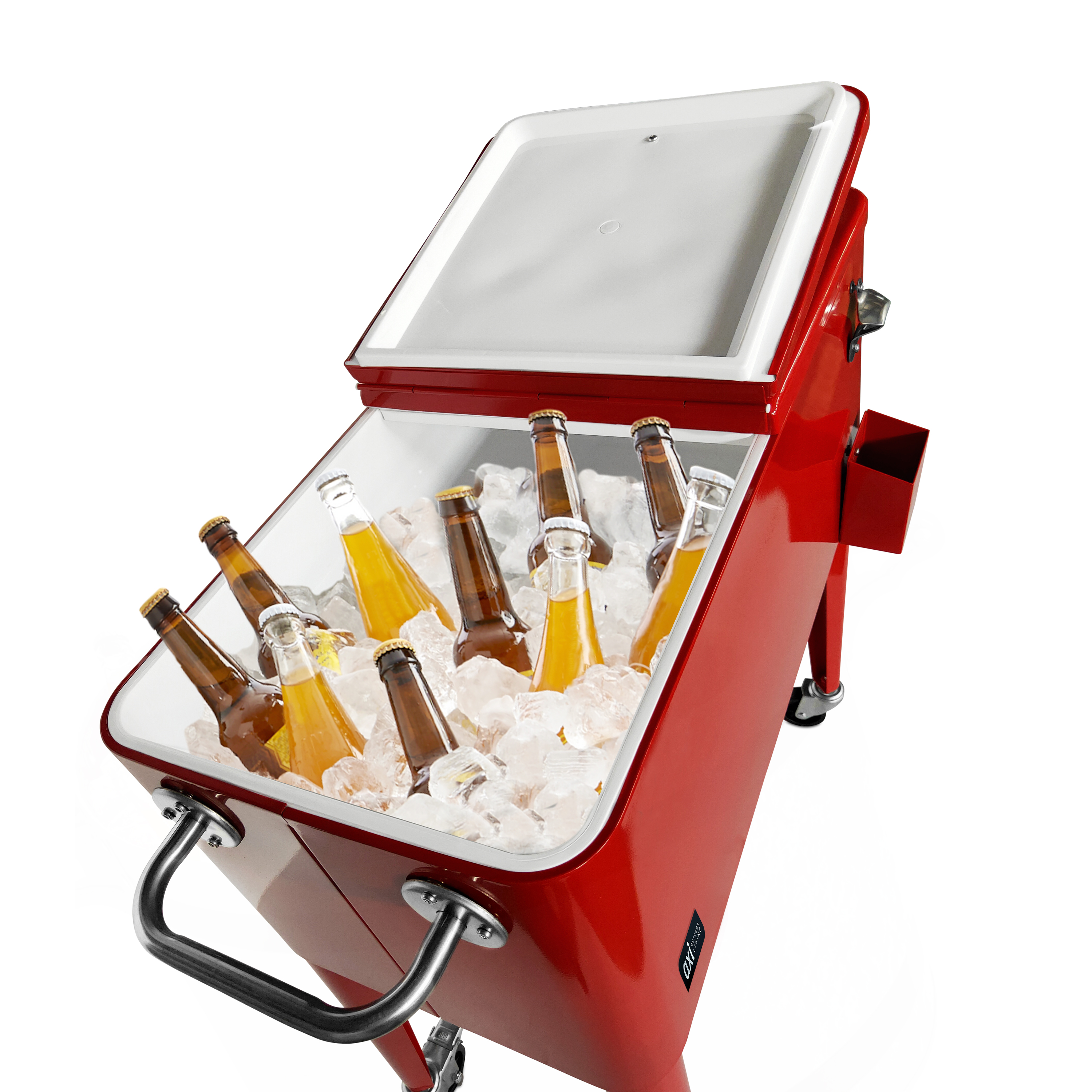 AXI Retro Cooler Rood