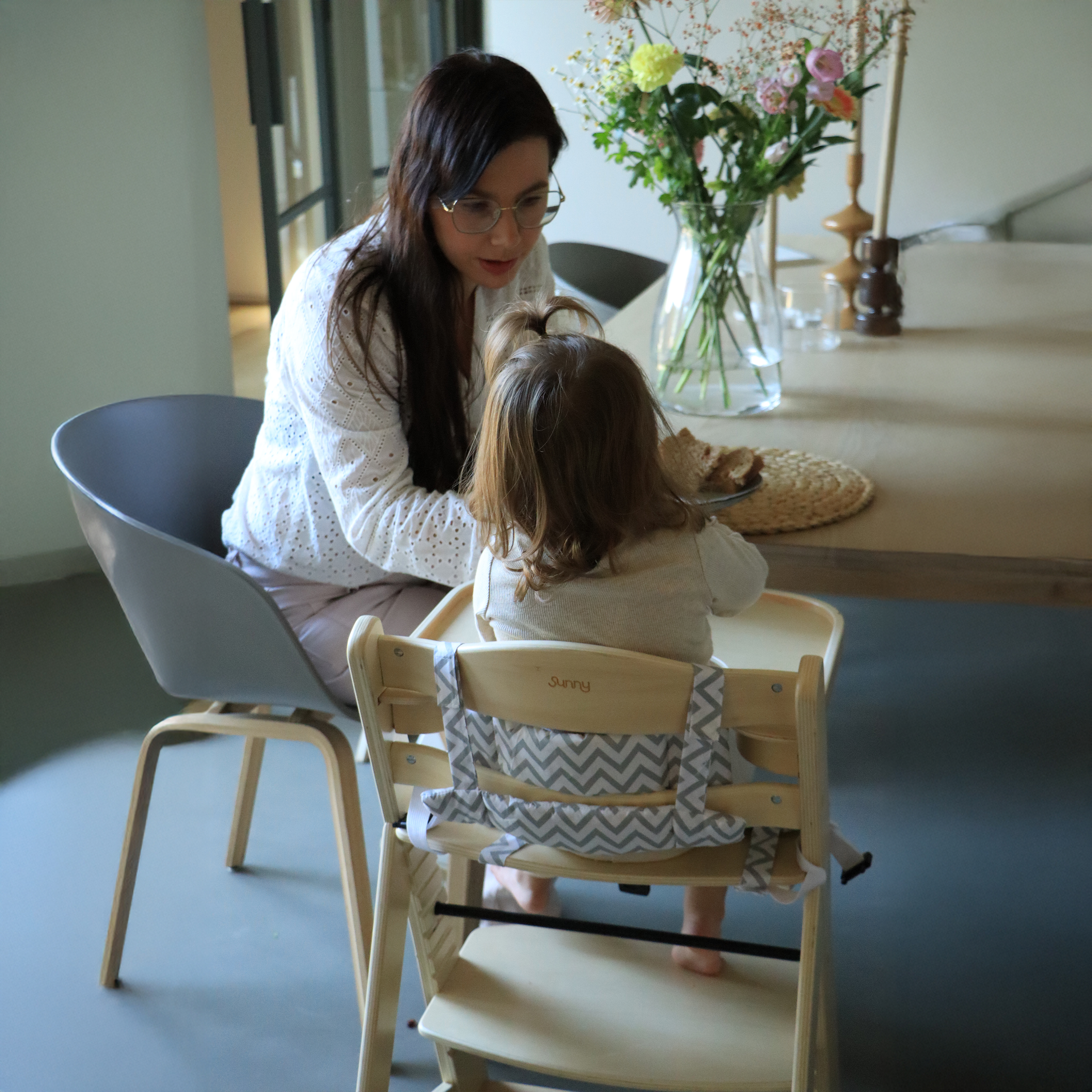 Sunny Fynn High Chair Natural