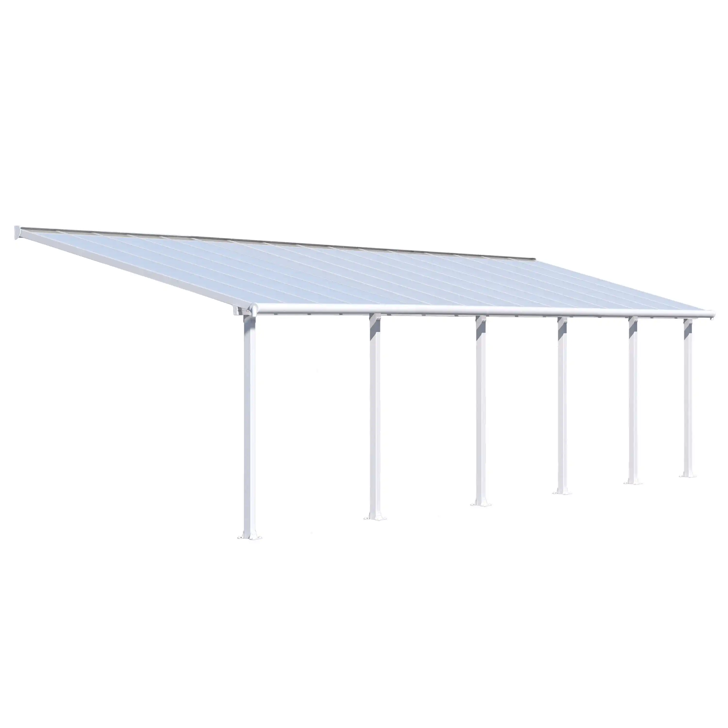 Canopia Olympia 980X294 cm Terrasoverkapping Wit Helder