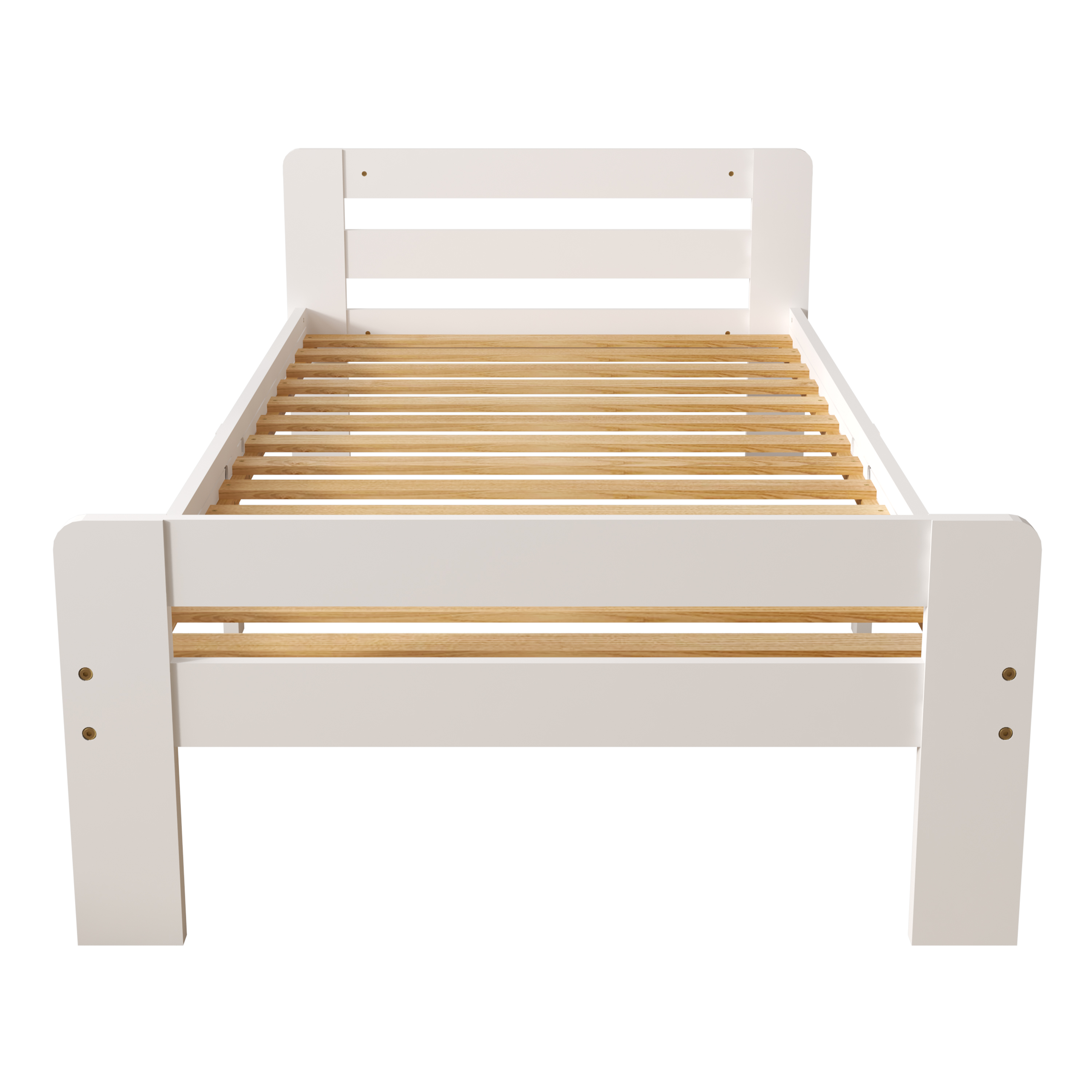 Sunny Olla Kids Bed White – With Mattress