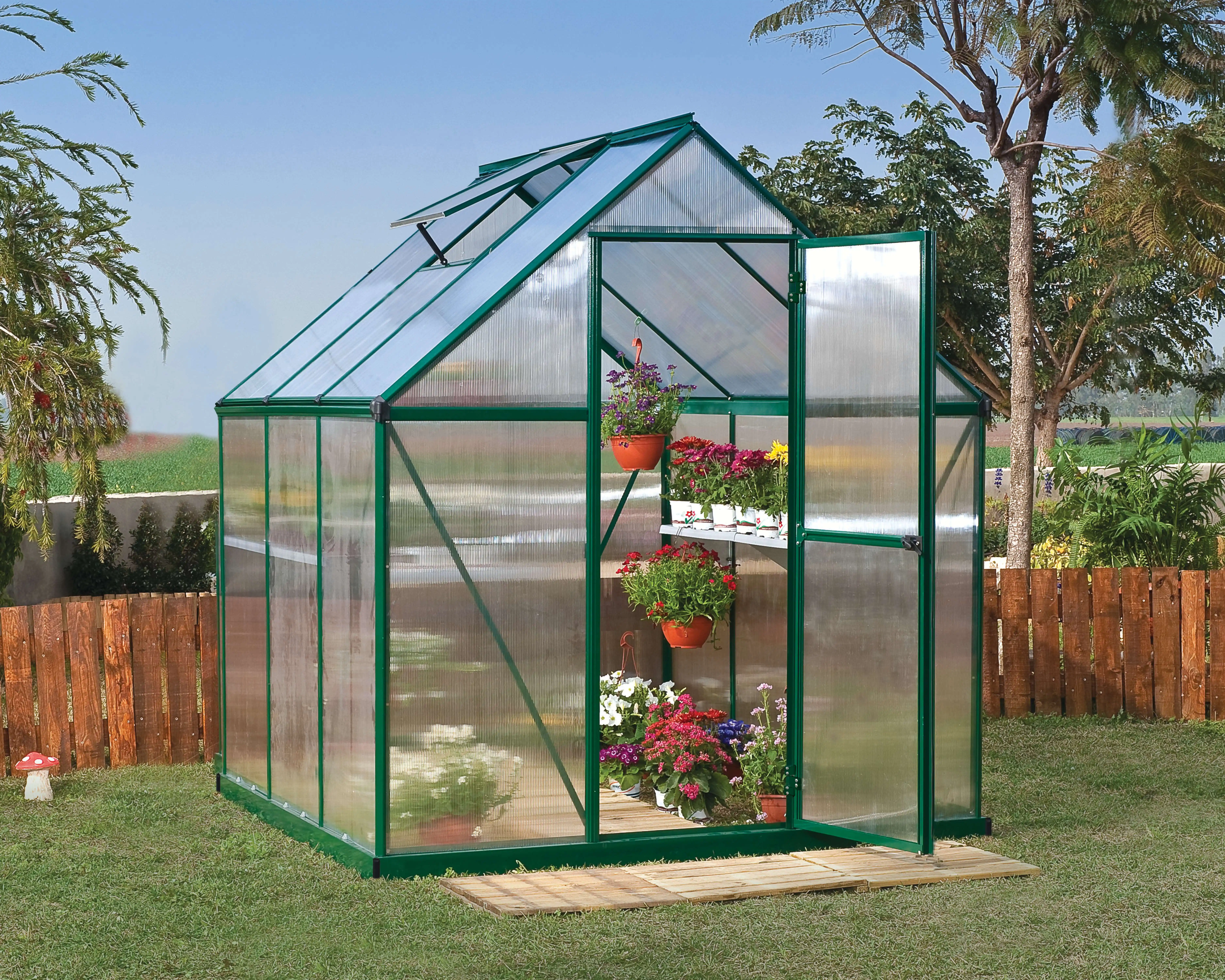 Canopia Mythos 186X185X208 cm Tuinkas Groen meerwandig
