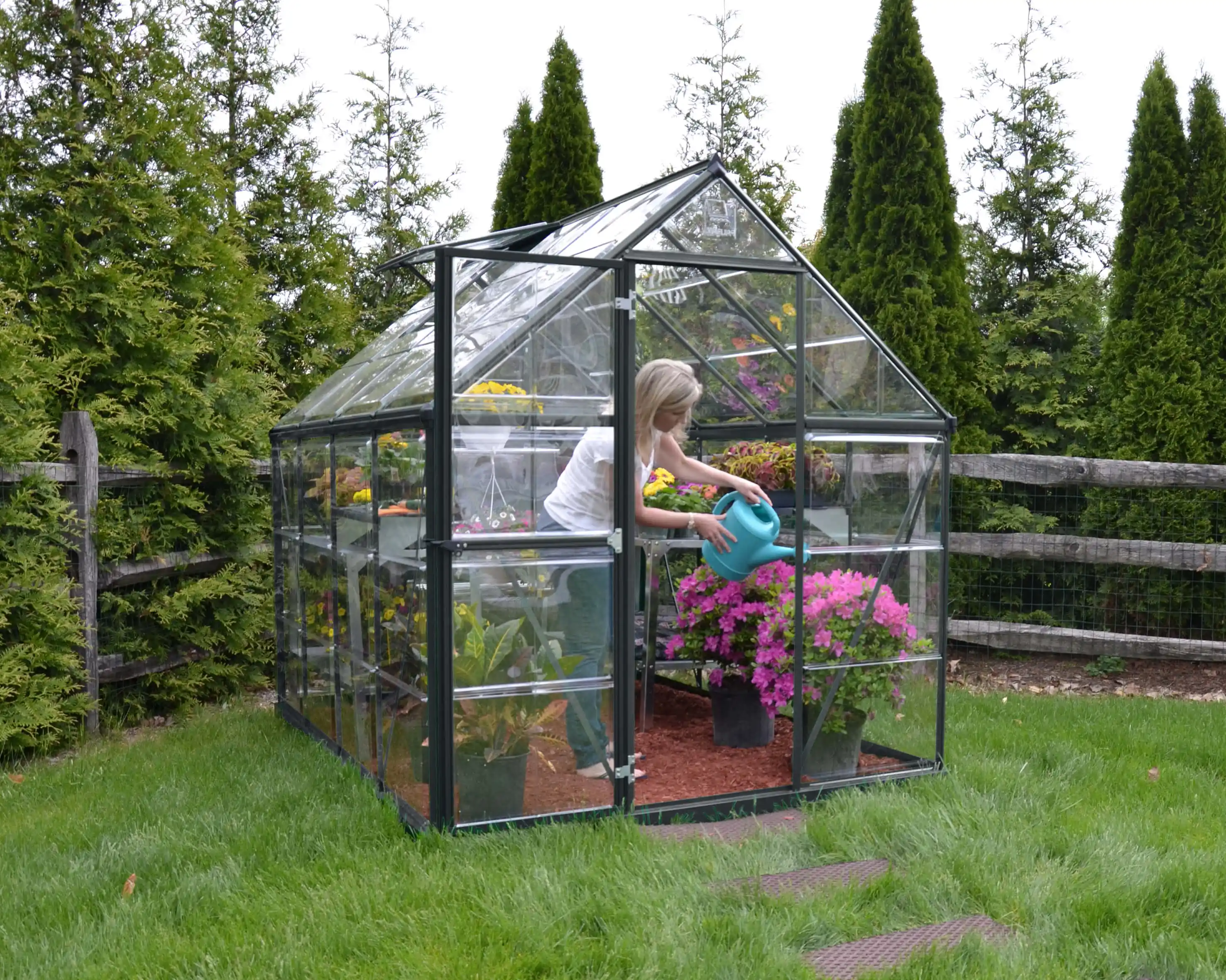 Canopia Harmony 247X185X208 cm Tuinkas Grijs Helder