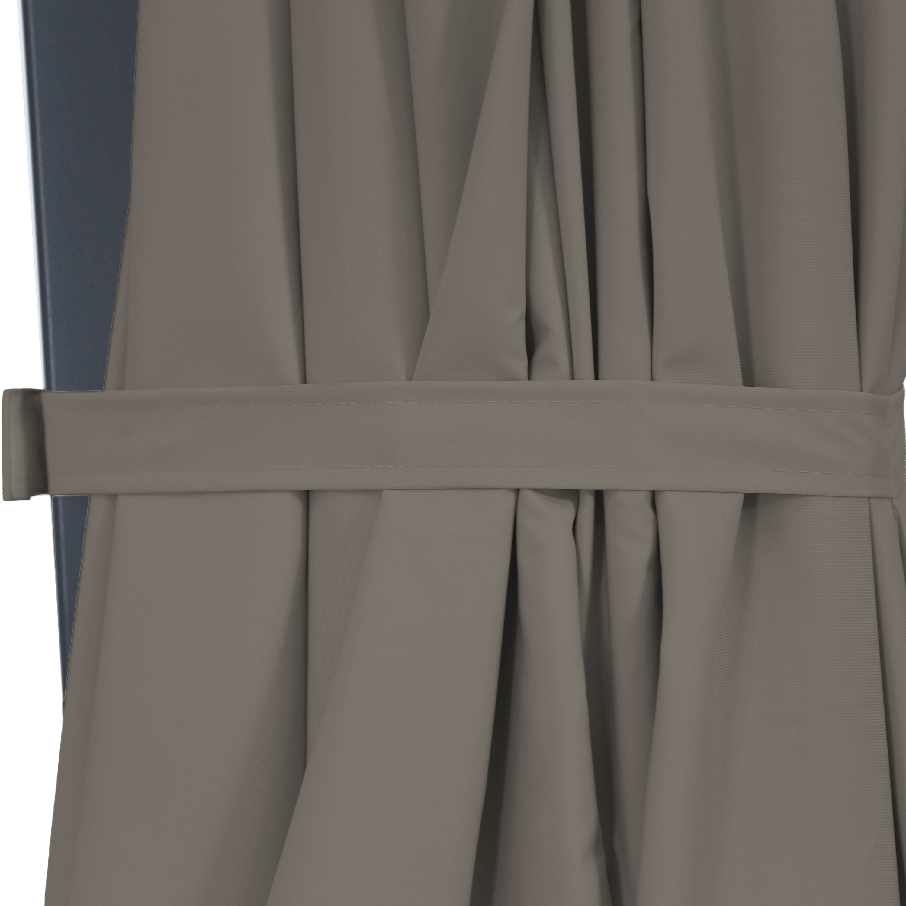 AXI Alina Cantilever Parasol 300x300cm Anthracite/Taupe