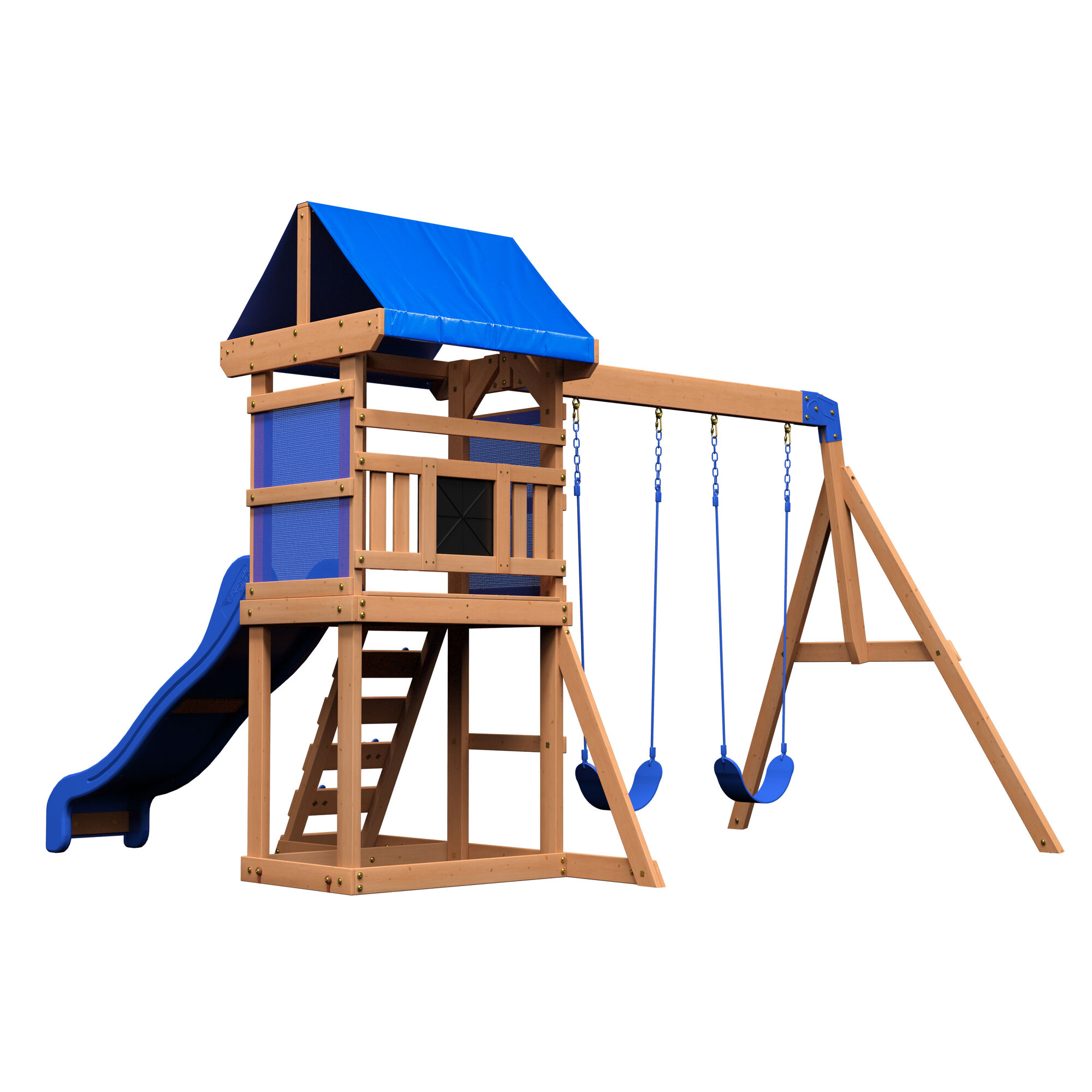 Backyard Discovery Aurora Play Tower met Schommel en Glijbaan