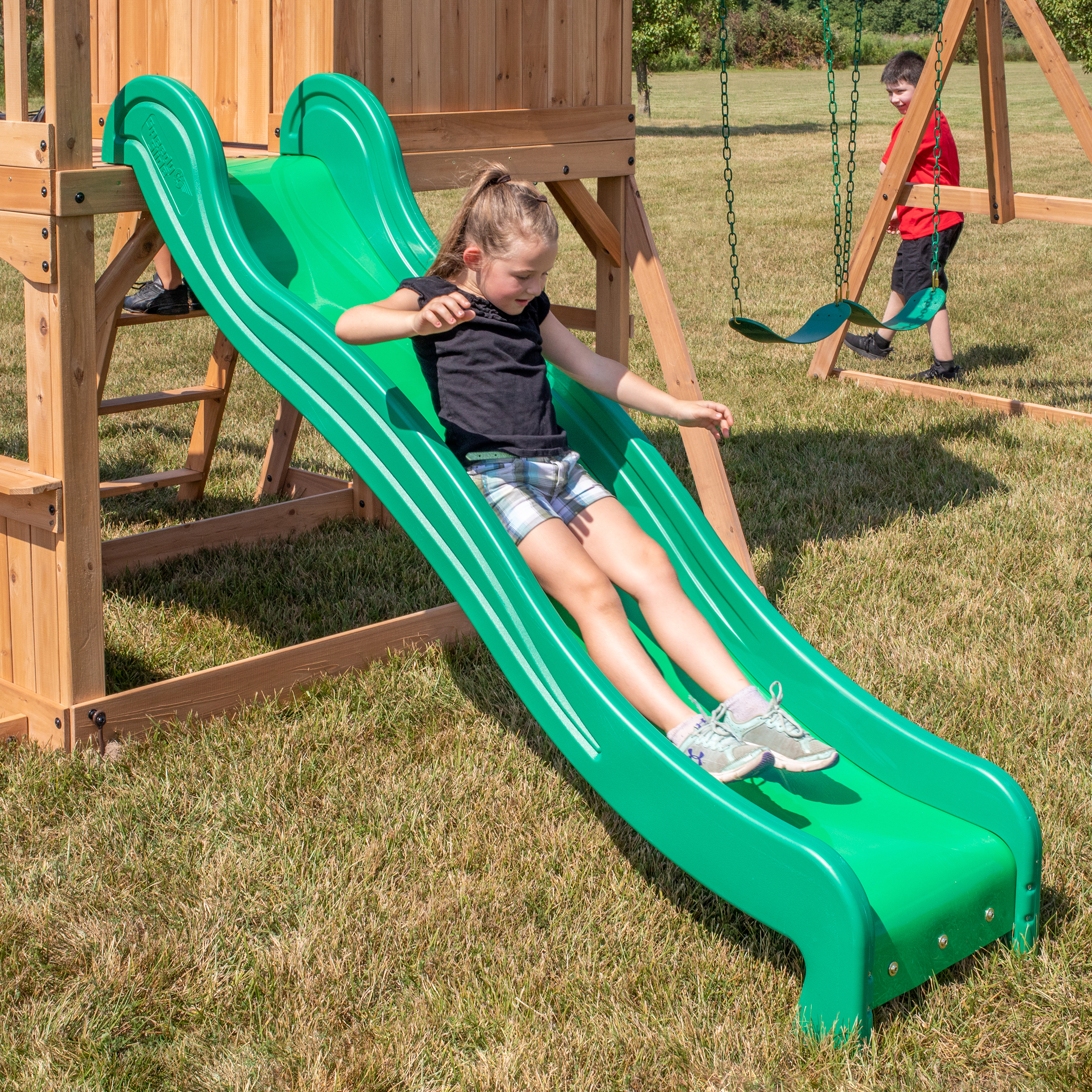 Backyard Discovery Montpelier Play Tower-0752113302112 Backyard Discovery Montpelier Play Tower