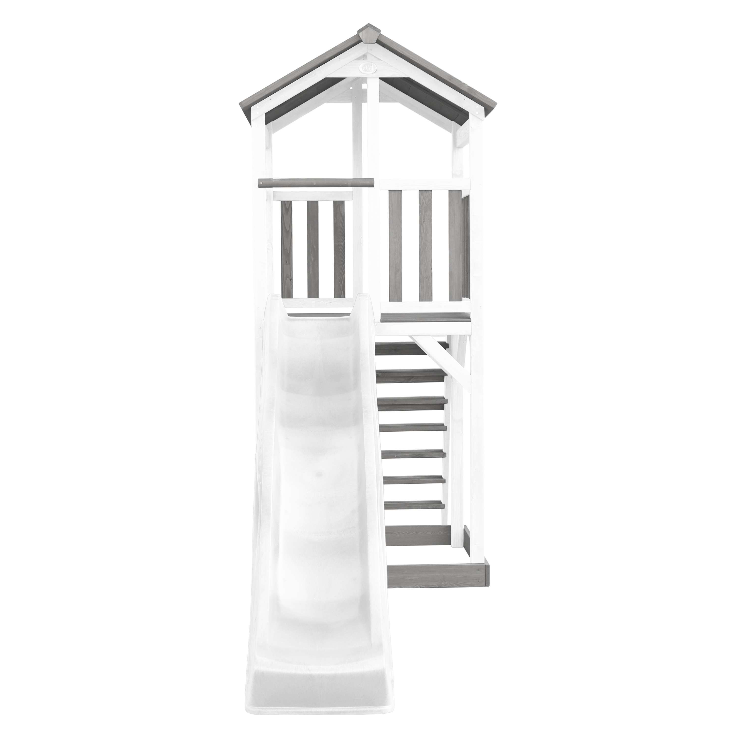 AXI Beach Tower Grey/White - White Slide