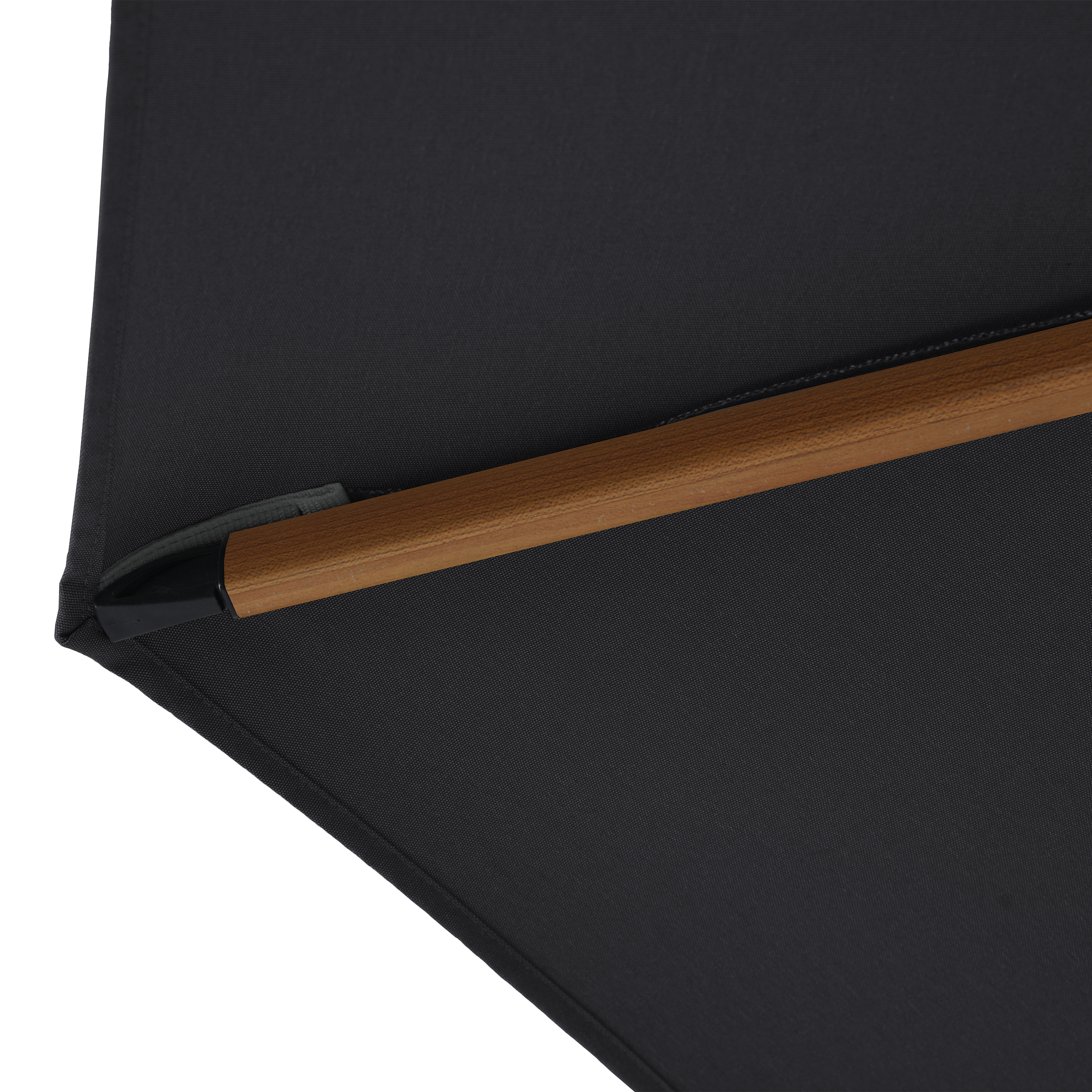 AXI Apollo Premium Cantilever Parasol 300x300cm - Wood-look/Grey-8720365063527 AXI Apollo Premium Cantilever Parasol 300x300cm - Wood-look/Grey