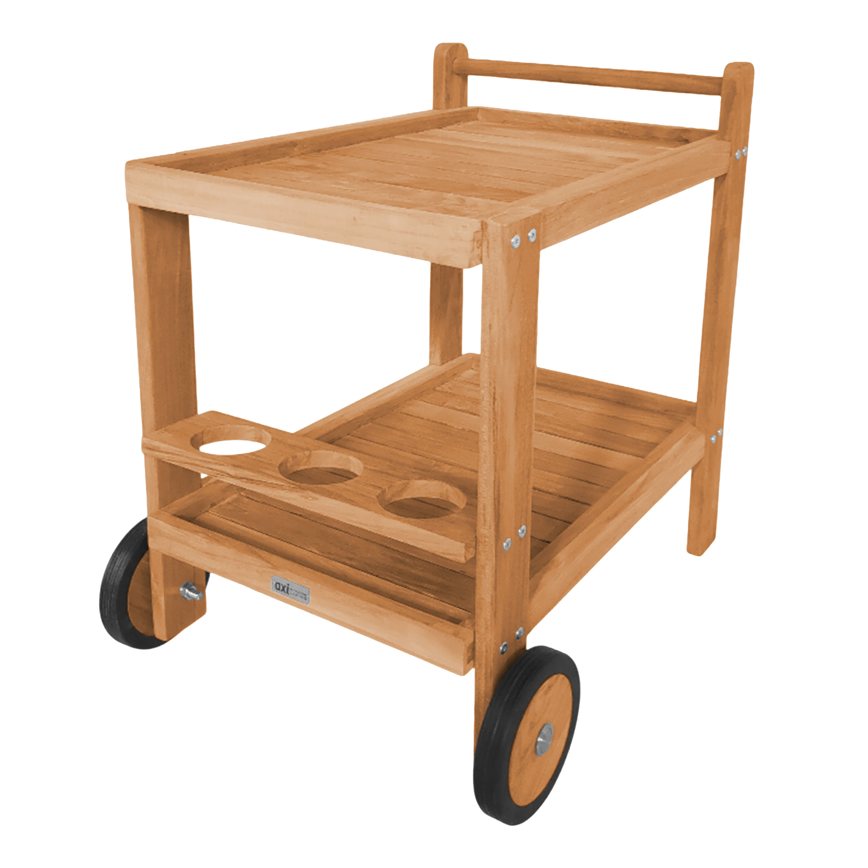 AXI Miri Teak Serving Trolley