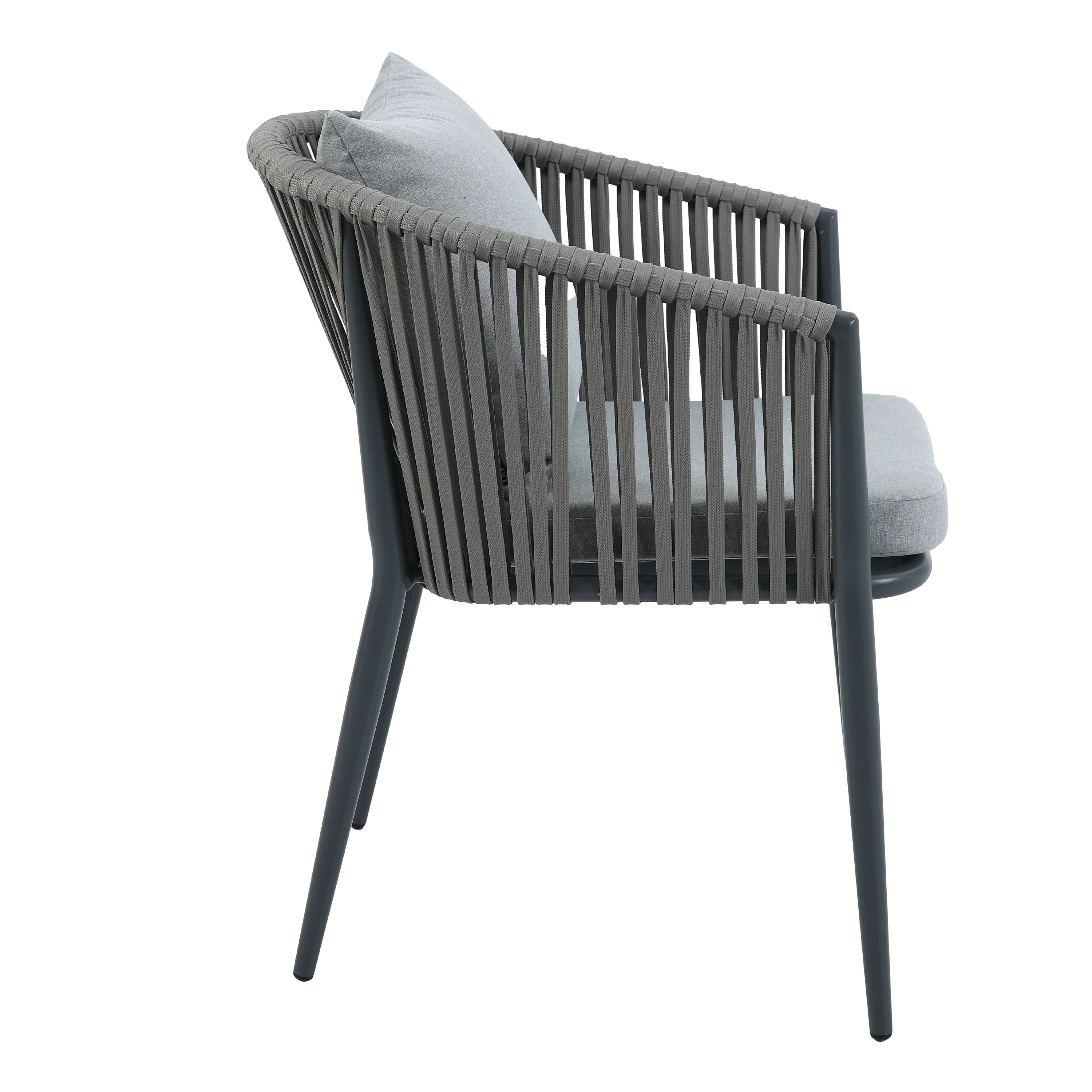 AXI Faye Chairs Anthracite – Set 4 pieces