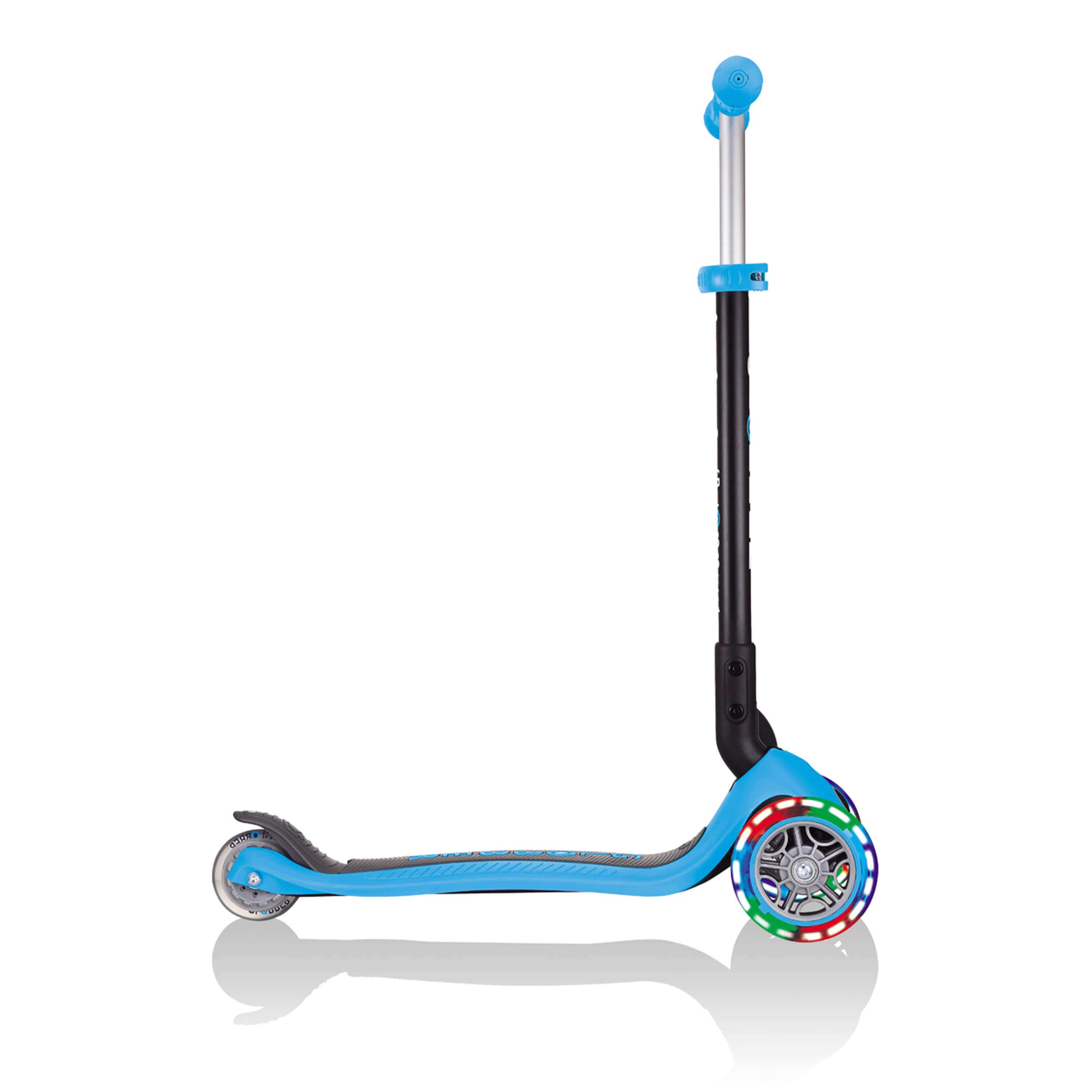 Globber Go Up Foldable Plus Lights 3-in-1 Step lucht blauw