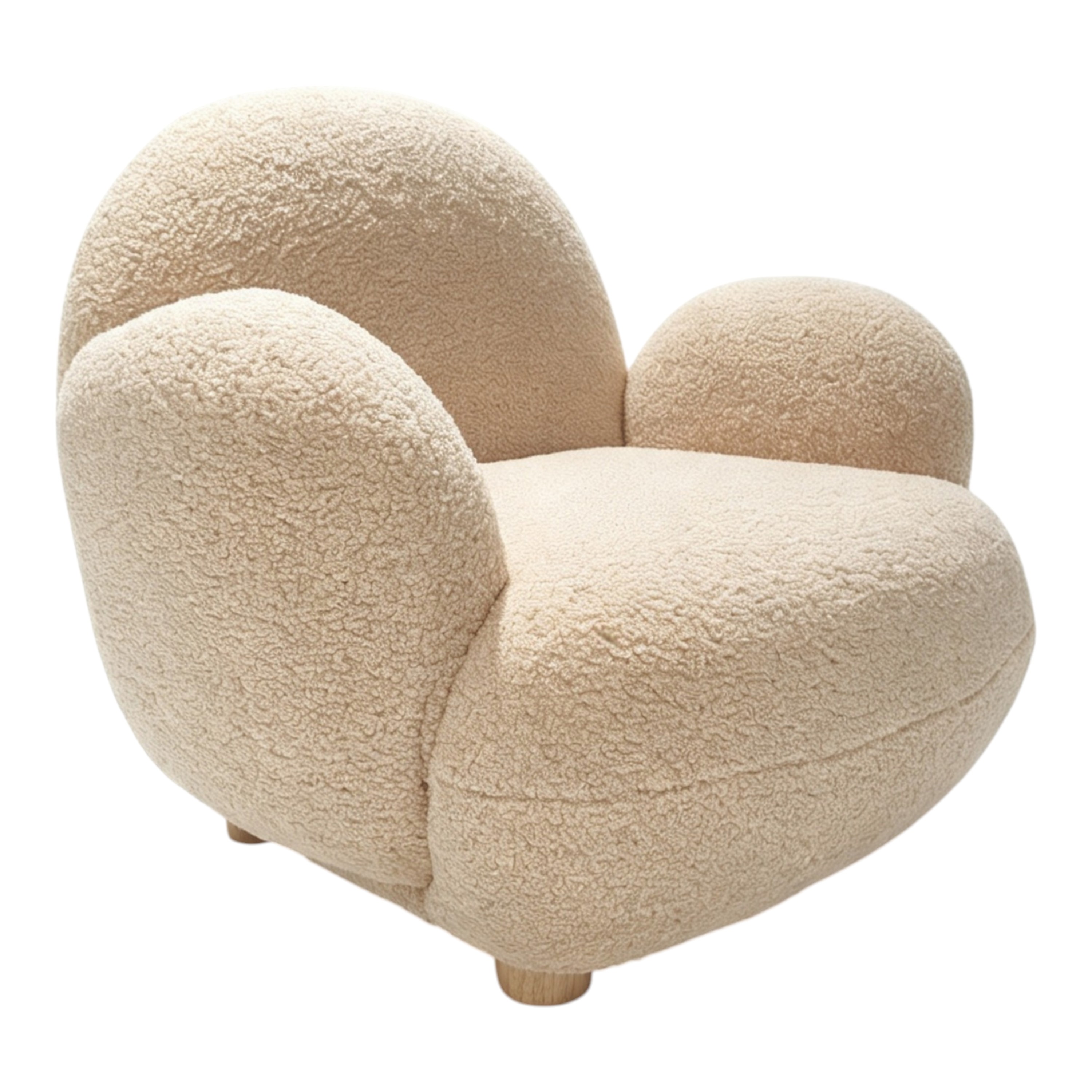 Sunny Bini Children's Armchair Teddy Beige