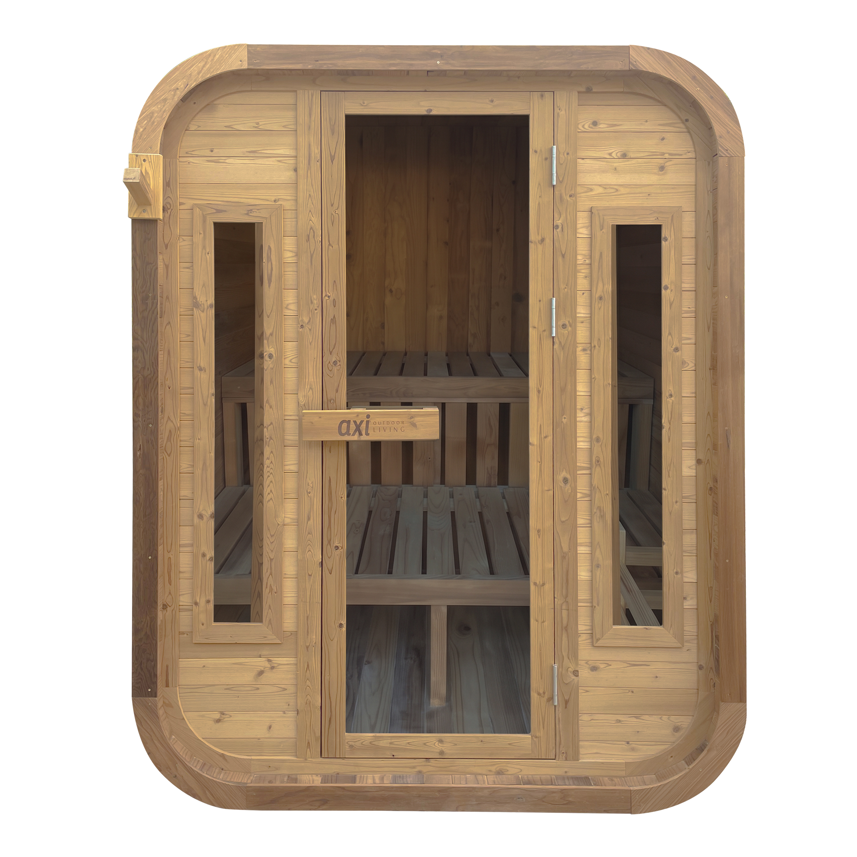 AXI Cube Outdoor Sauna Thermowood 2-4 Persons - excl. Sauna Heater