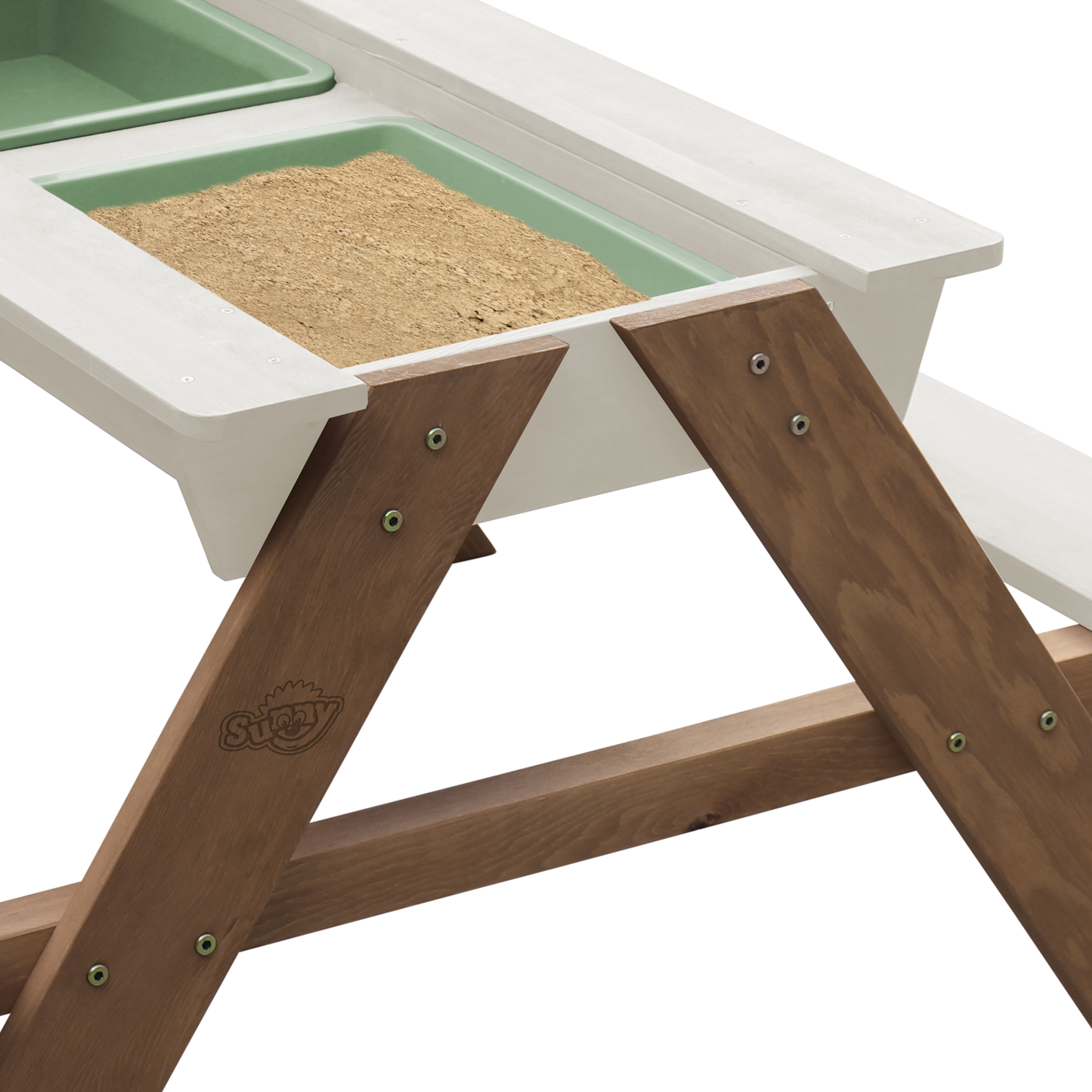 Sunny Dave Sand & Water Picknicktable - Beige