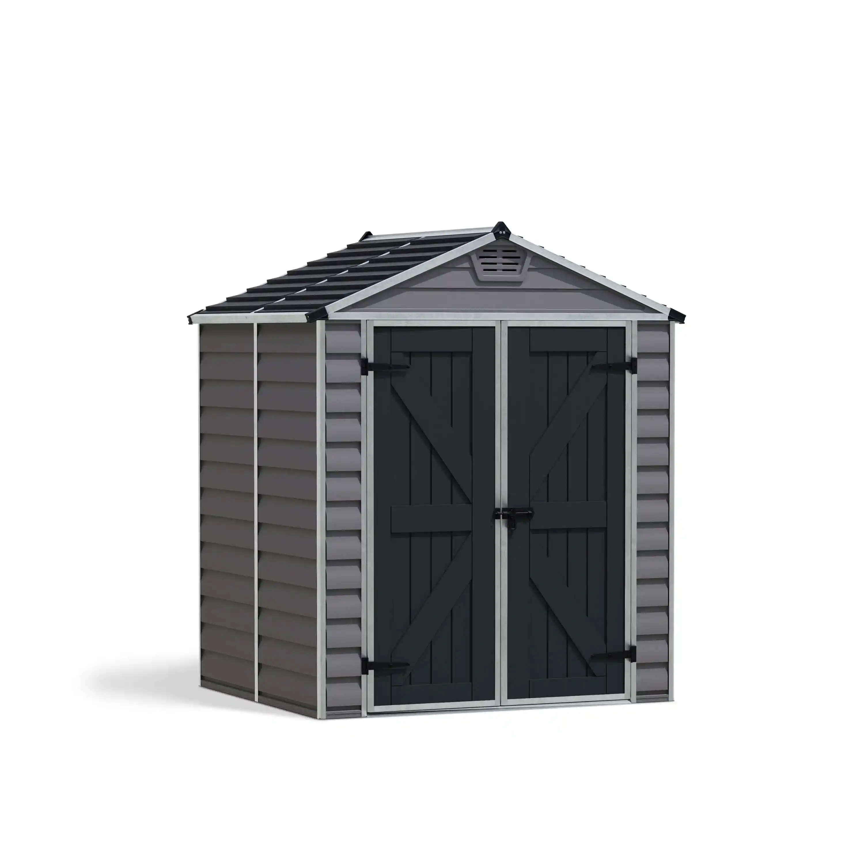 Canopia Skylight 154X185X217 cm Openlucht schuur voor tuin Donkergrijs Deco
