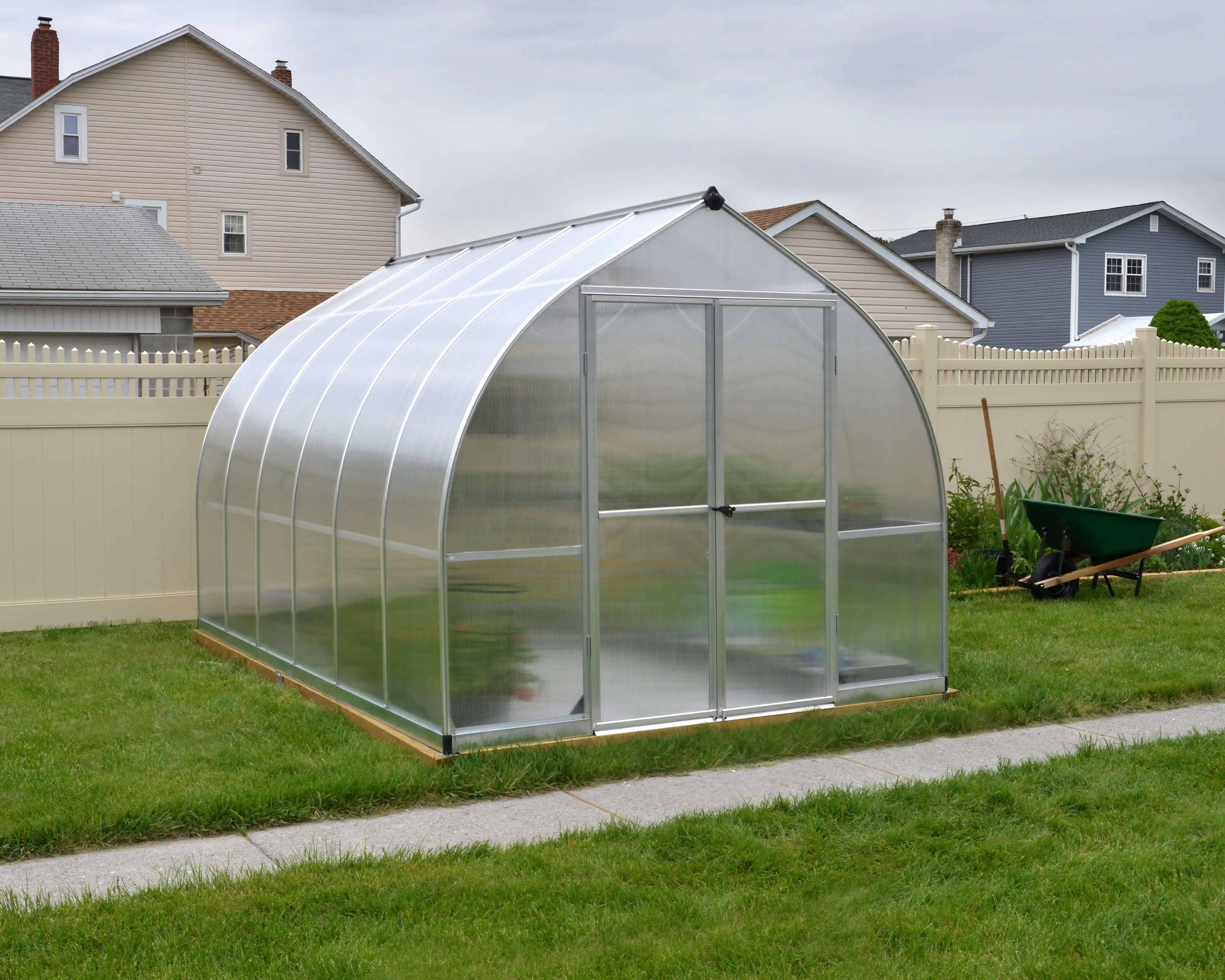 Canopia Bella 367X244X219 cm Tuinkas Zilver meerwandig