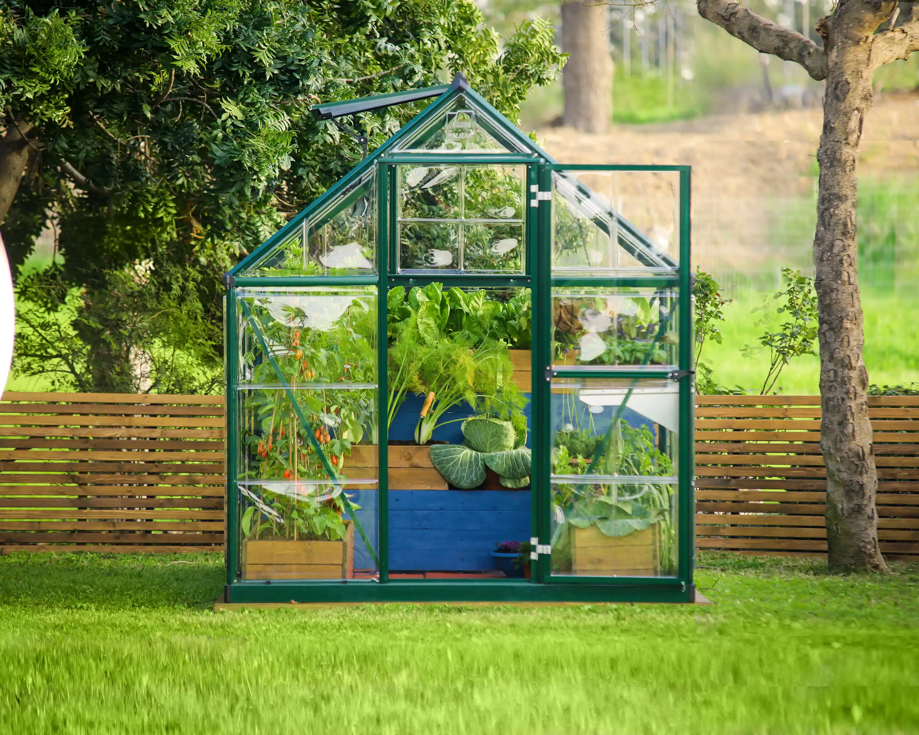 Canopia Hybrid 247X185X208 cm Tuinkas Groen-7290103110680 Canopia Hybrid 247X185X208 cm Tuinkas Groen