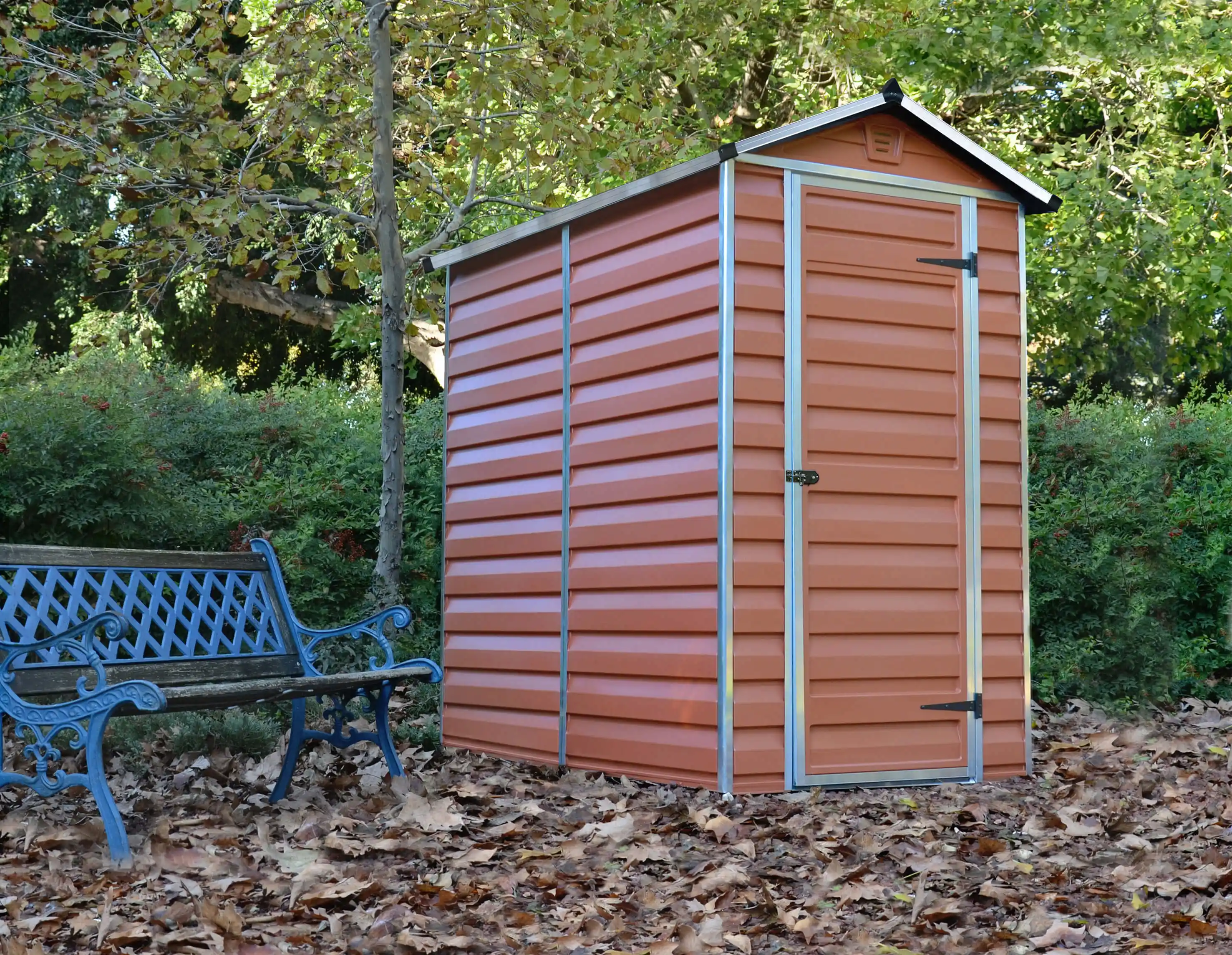Canopia Skylight 176X120X203 cm Openlucht Opslag en Fietsenschuur Amber