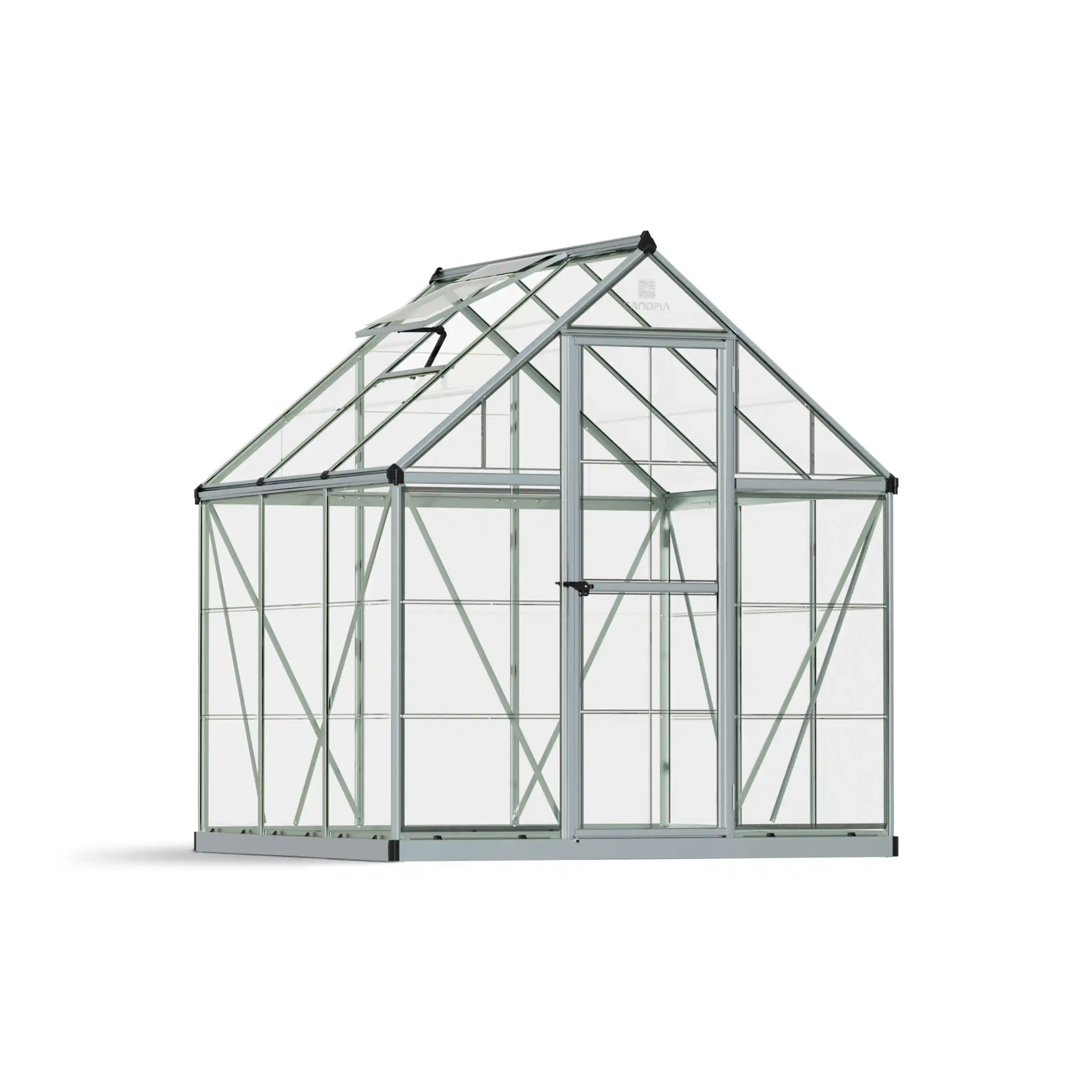 Canopia Harmony 186X185X208 cm Tuinkas Zilver Helder-7290103110833 Canopia Harmony 186X185X208 cm Tuinkas Zilver Helder