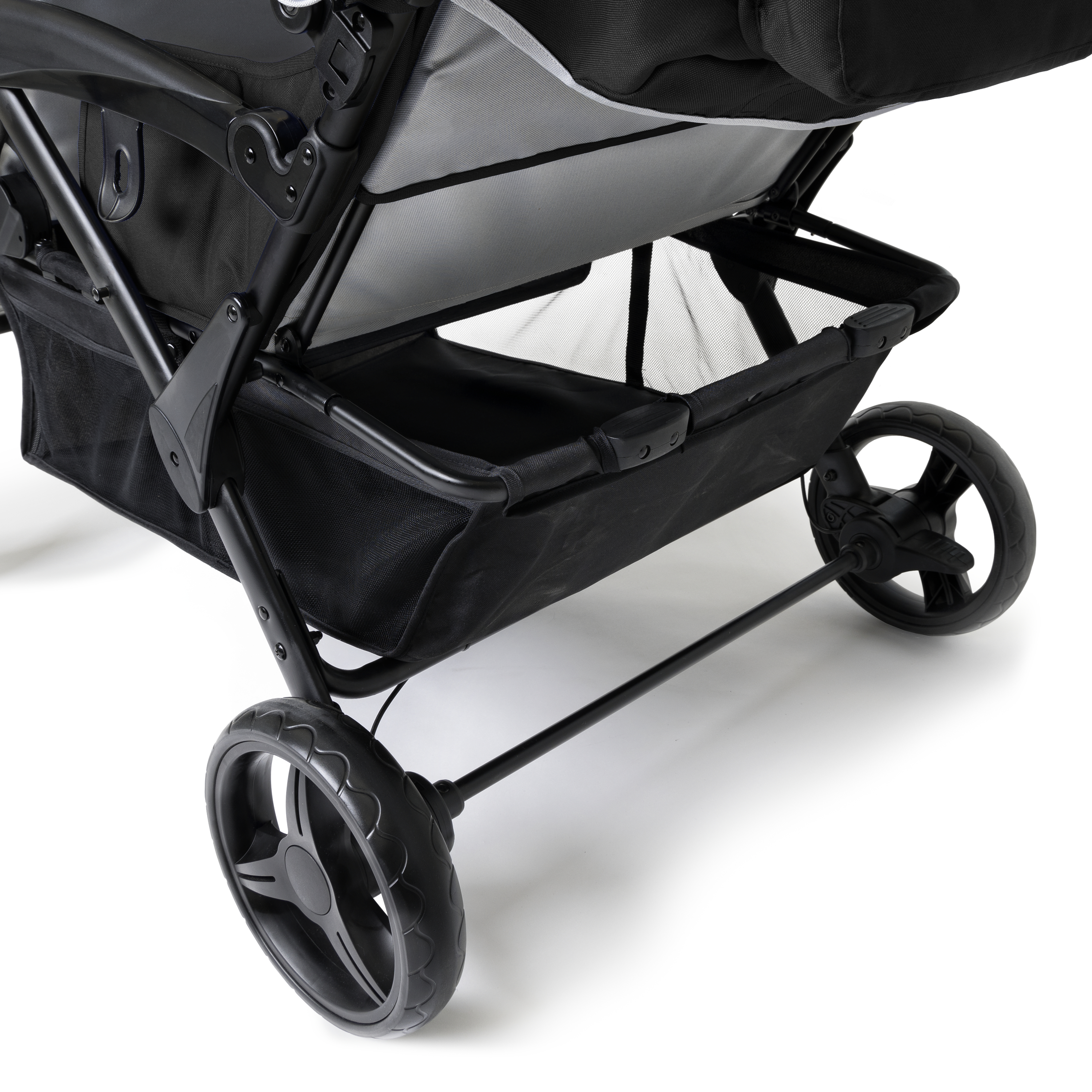 Gaggle Odyssey 4x4 quad kinderwagen / buggy voor 4 kinderen in grijs/zwart