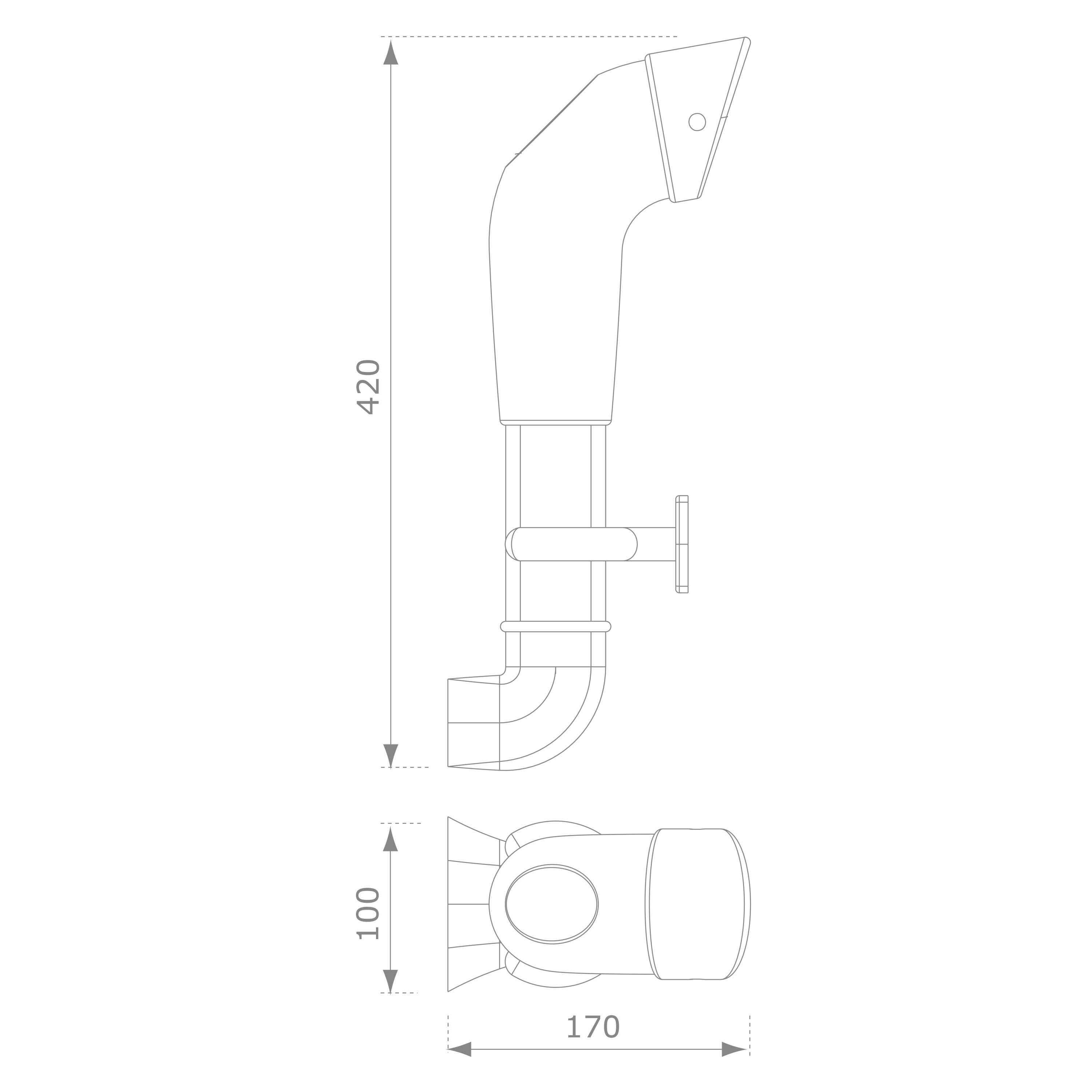 AXI Periscope - Yellow/Blue