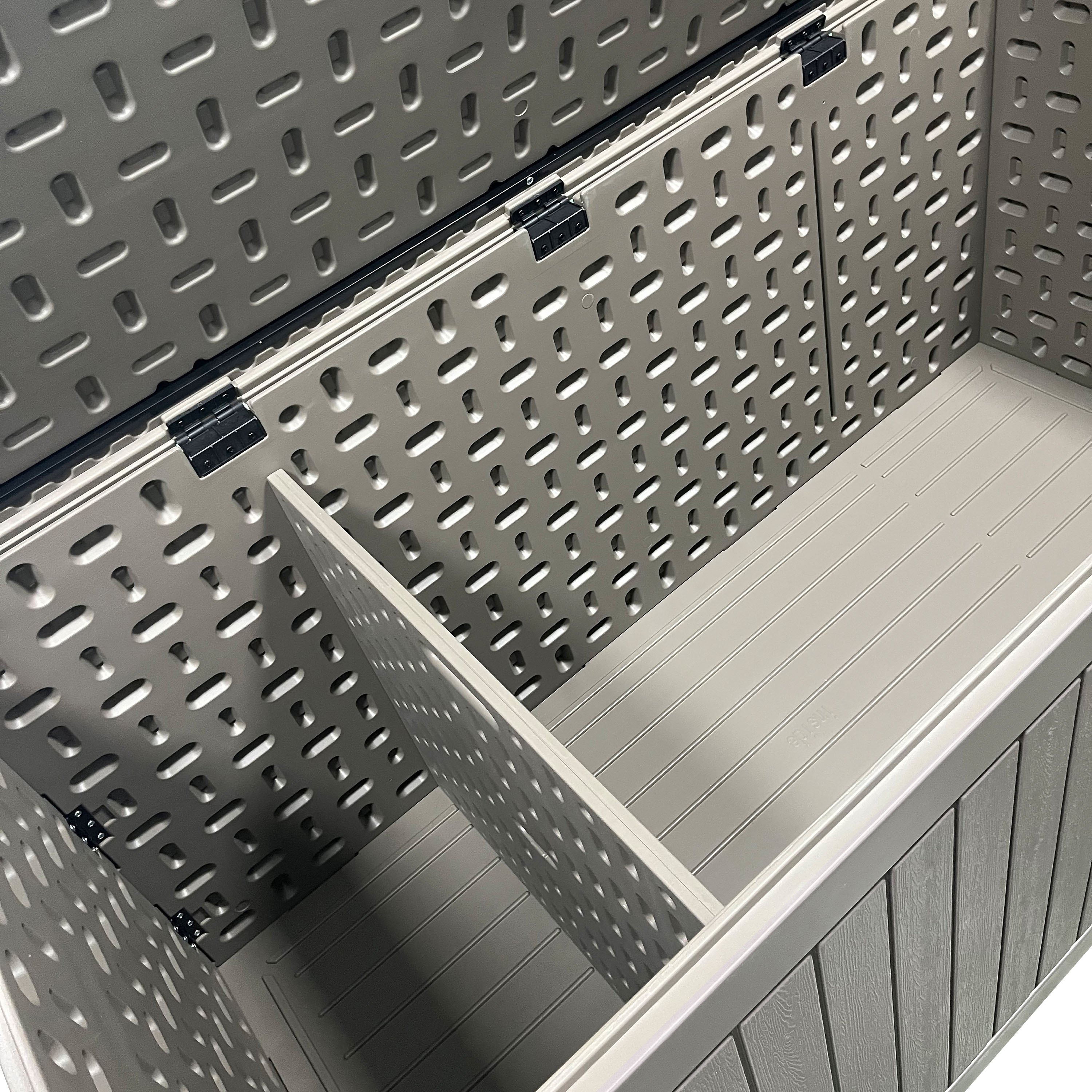 AXI Mike Plastic Storage Box 1000 Brown – 177x82x83cm