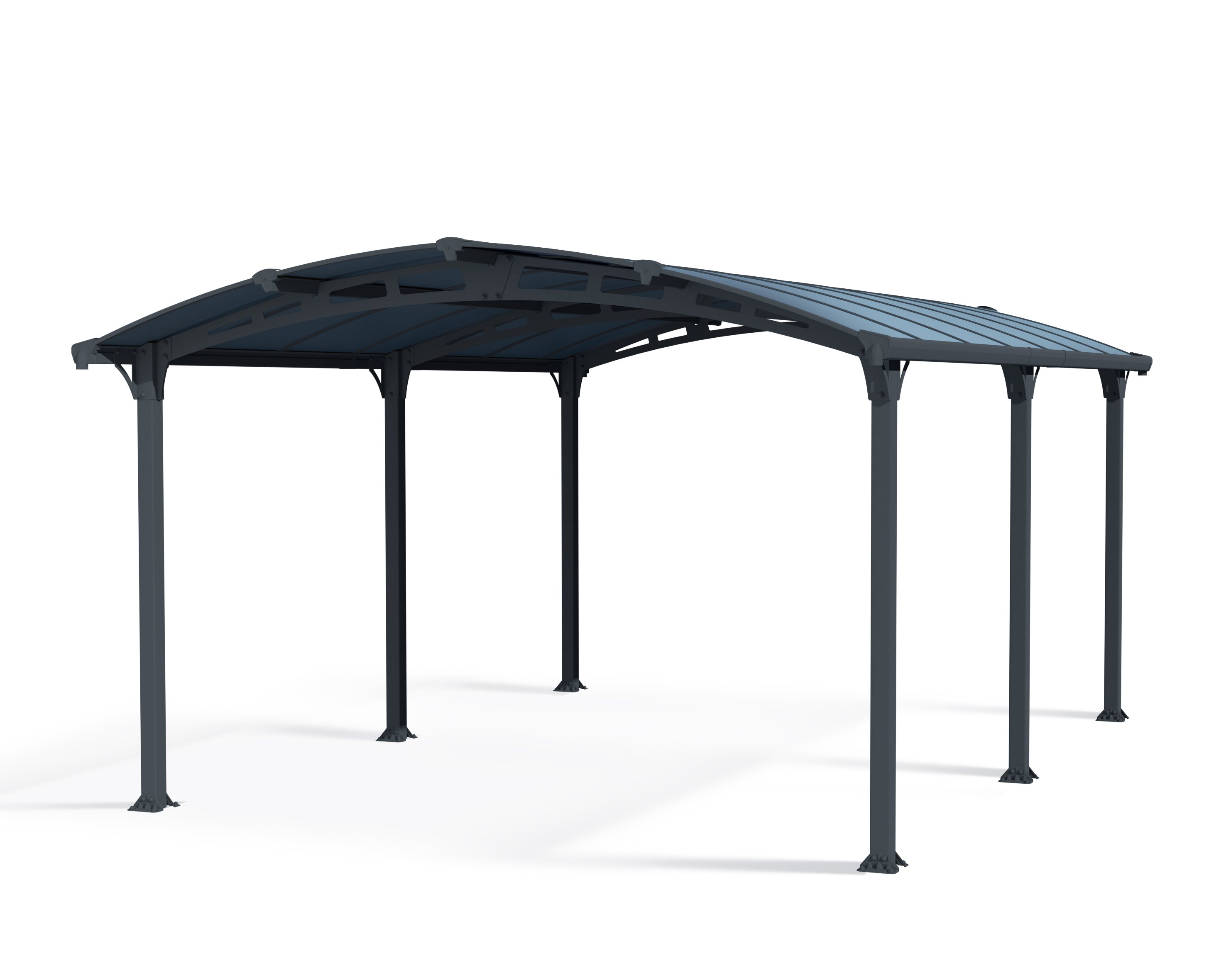 Canopia Arcadia  507X360 cm Carport Enkel Donkergrijs Brons