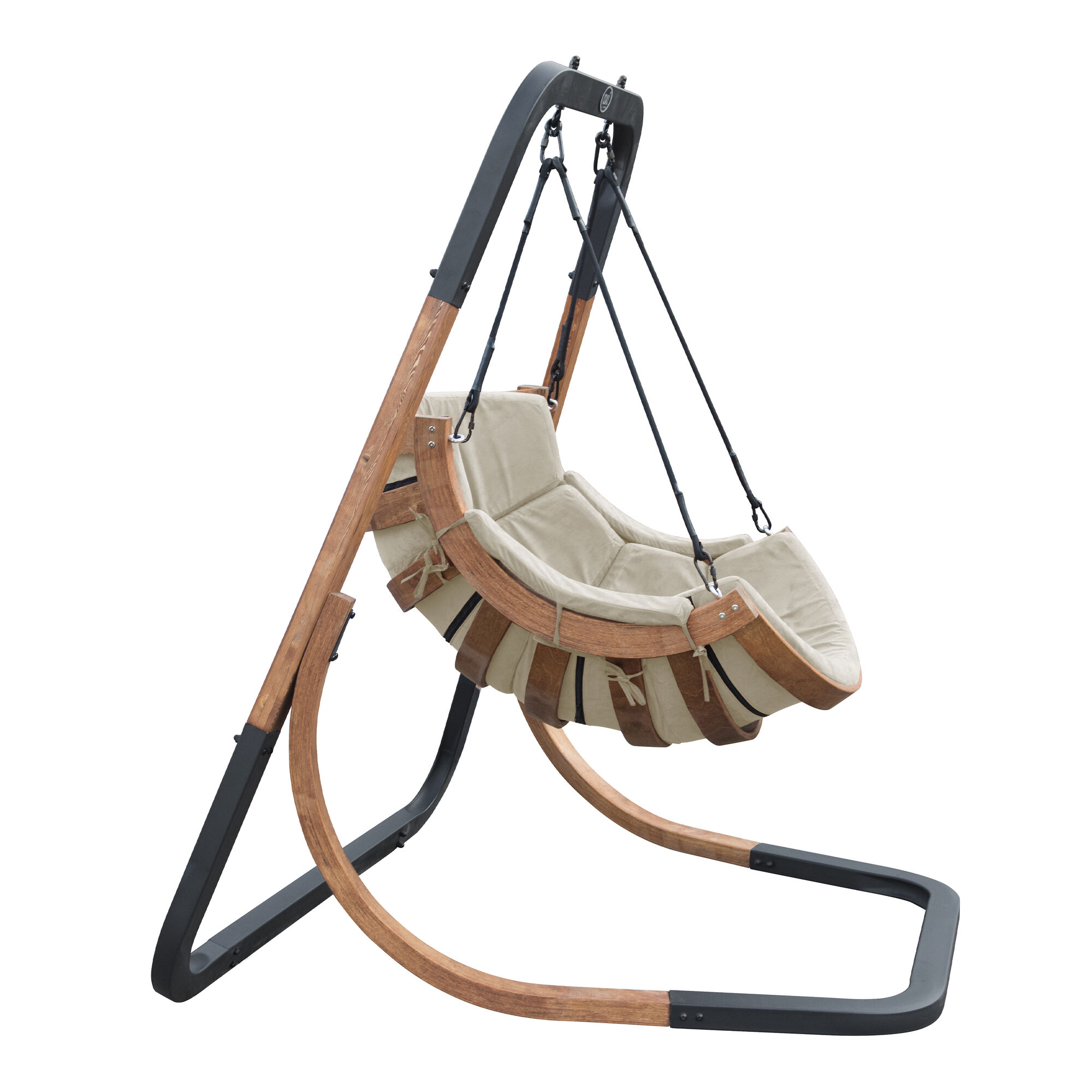 AXI Capri Enkele Schommelstoel Beige-8720365061035 AXI Capri Enkele Schommelstoel Beige