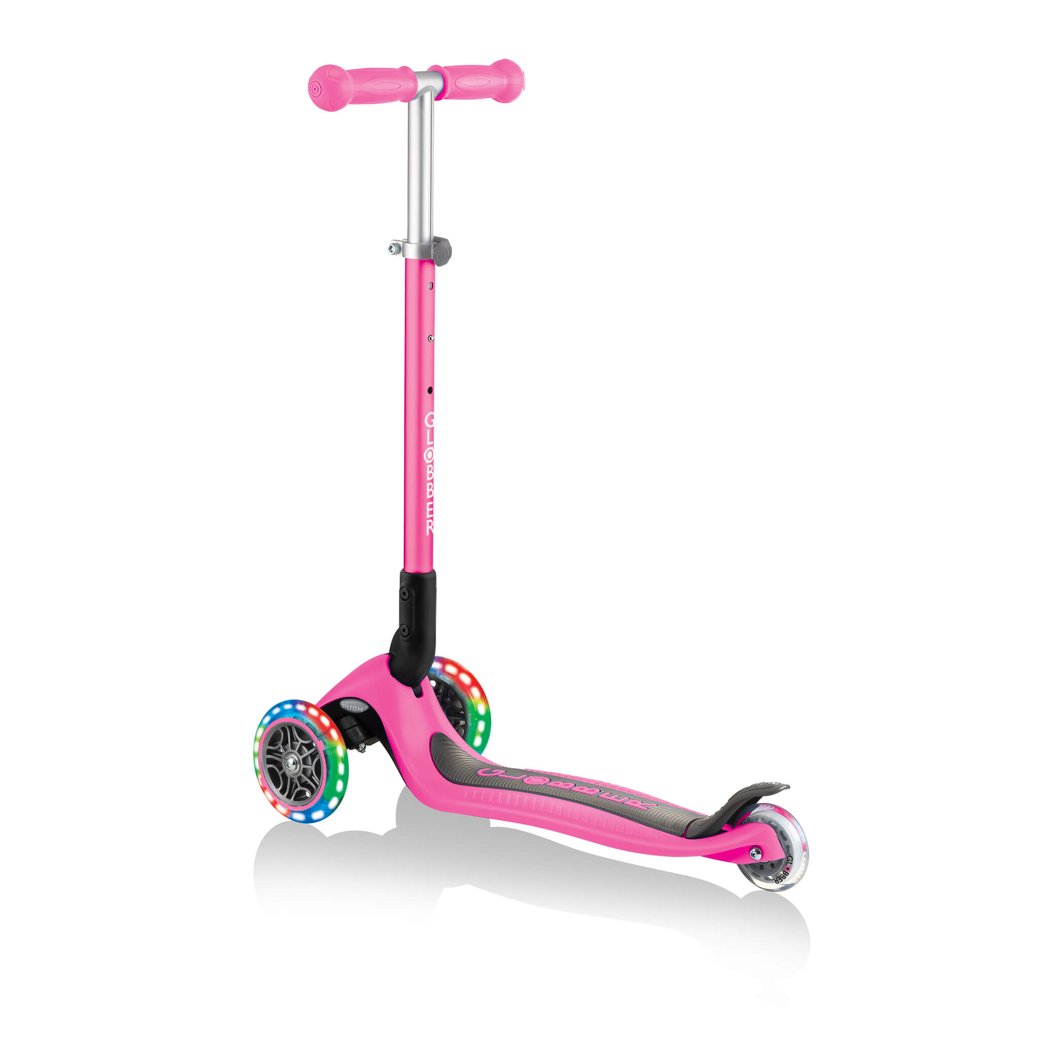 Globber Primo Foldable Lights Step Roze