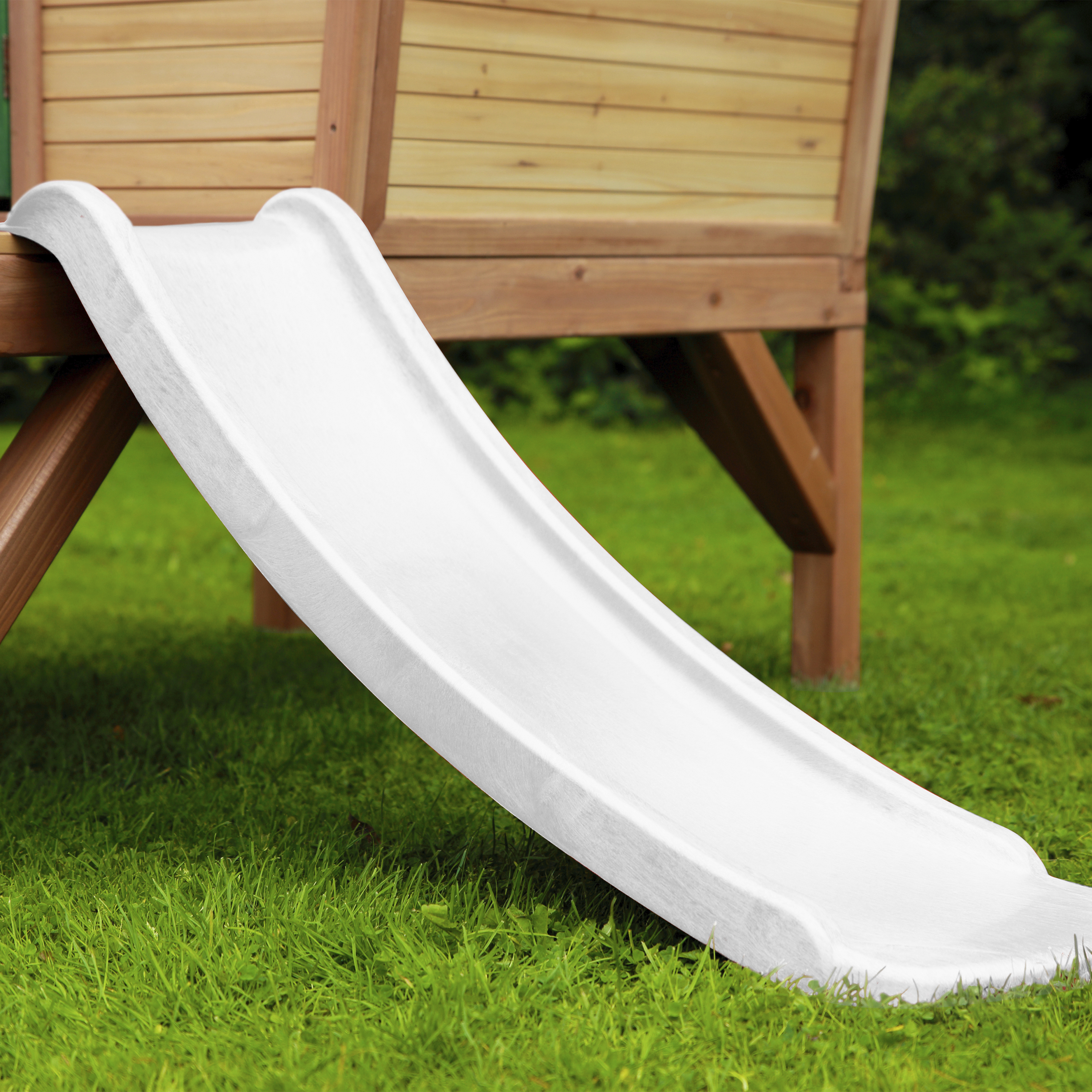 AXI Robin Playhouse Brown/Green - White Slide