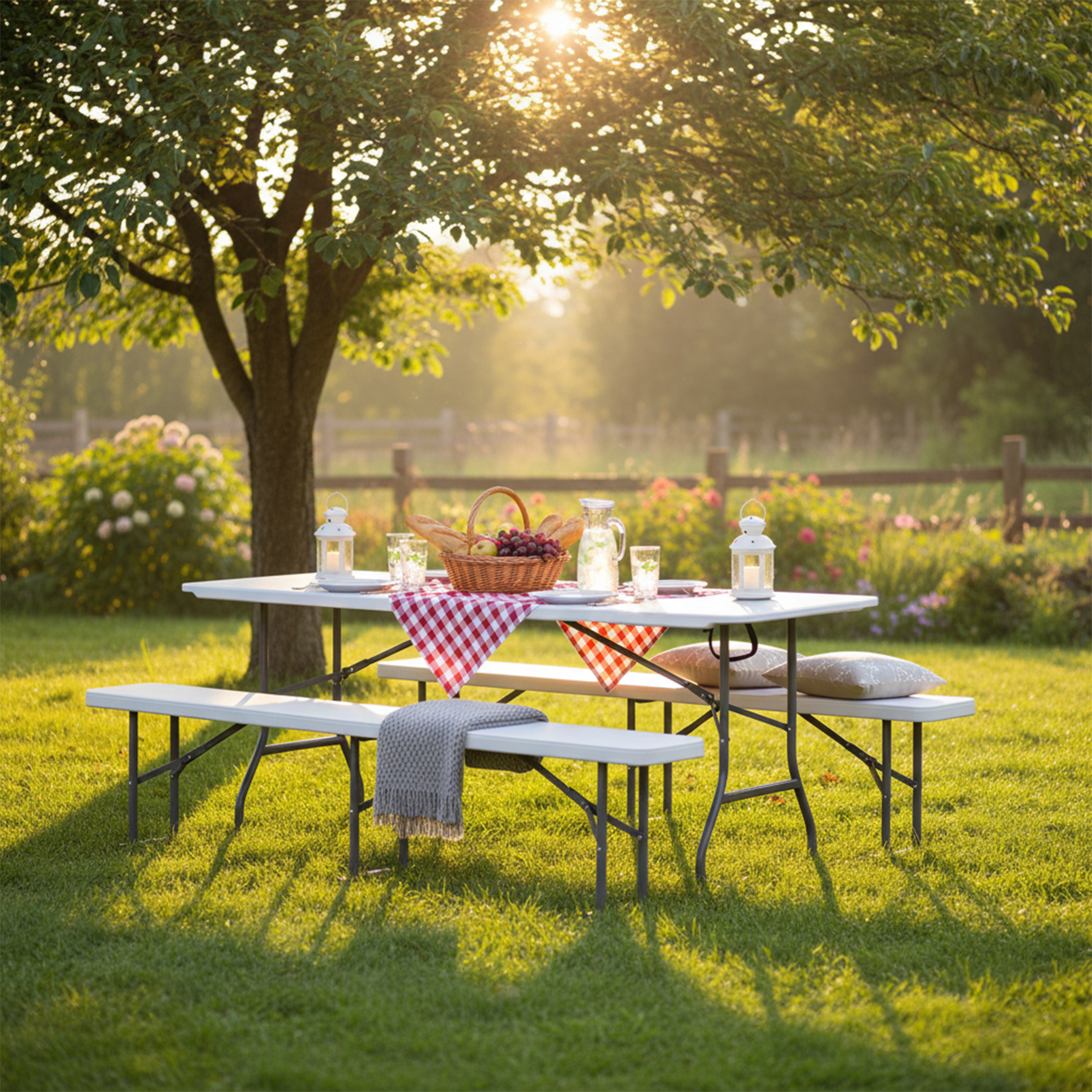 AXI Elba Folding Beer Table