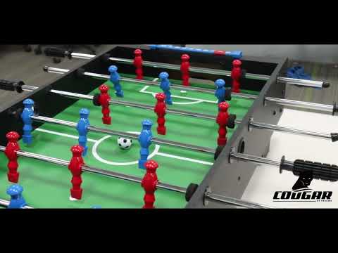 Cougar Voetbaltafel Mini 3ft Zwart