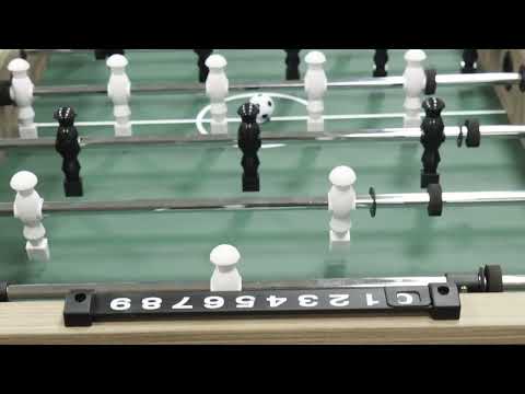 Cougar Spin Kick Voetbaltafel Eiken/zwart