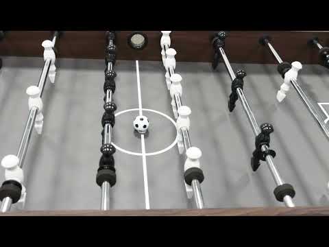 Cougar Striker Voetbaltafel Donkerbruin/Zwart