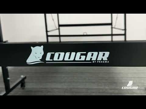 Cougar Table Tennis Table Pro 2800 Indoor Opklapbaar - Blauw