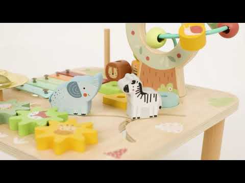Tooky Toy Houten Speeltafel met Xylofoon en Dieren