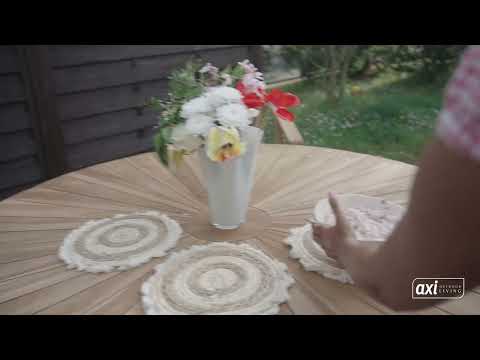 AXI Hani Teak Tuintafel Rond Ø 150 cm