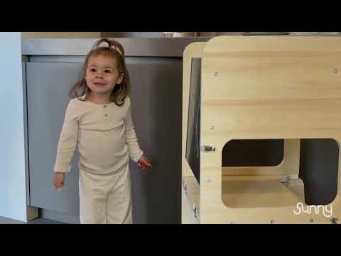 Sunny Mae Leertoren 2-in-1 Naturel